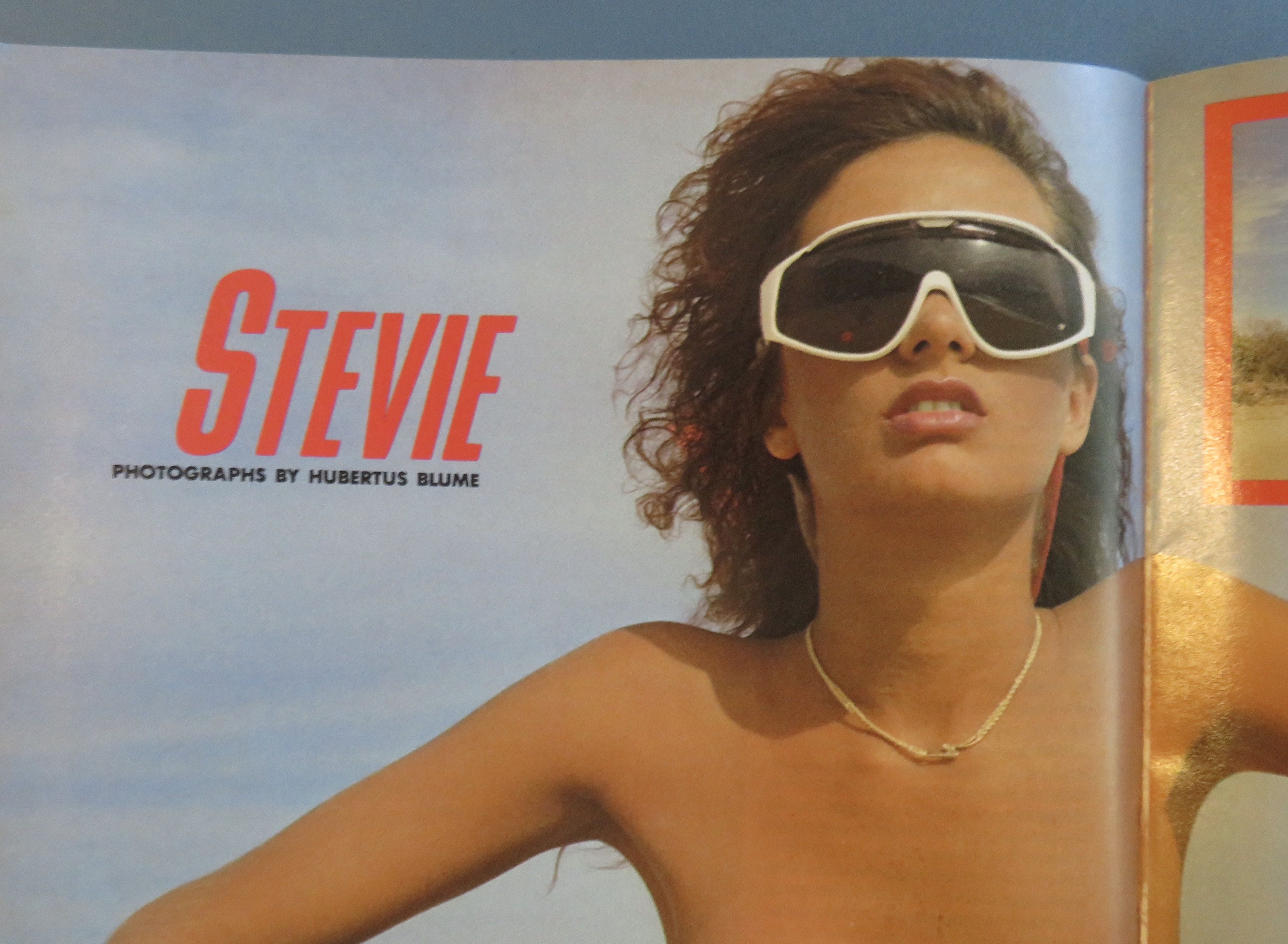 Gallery Magazine June 1989  Stevie