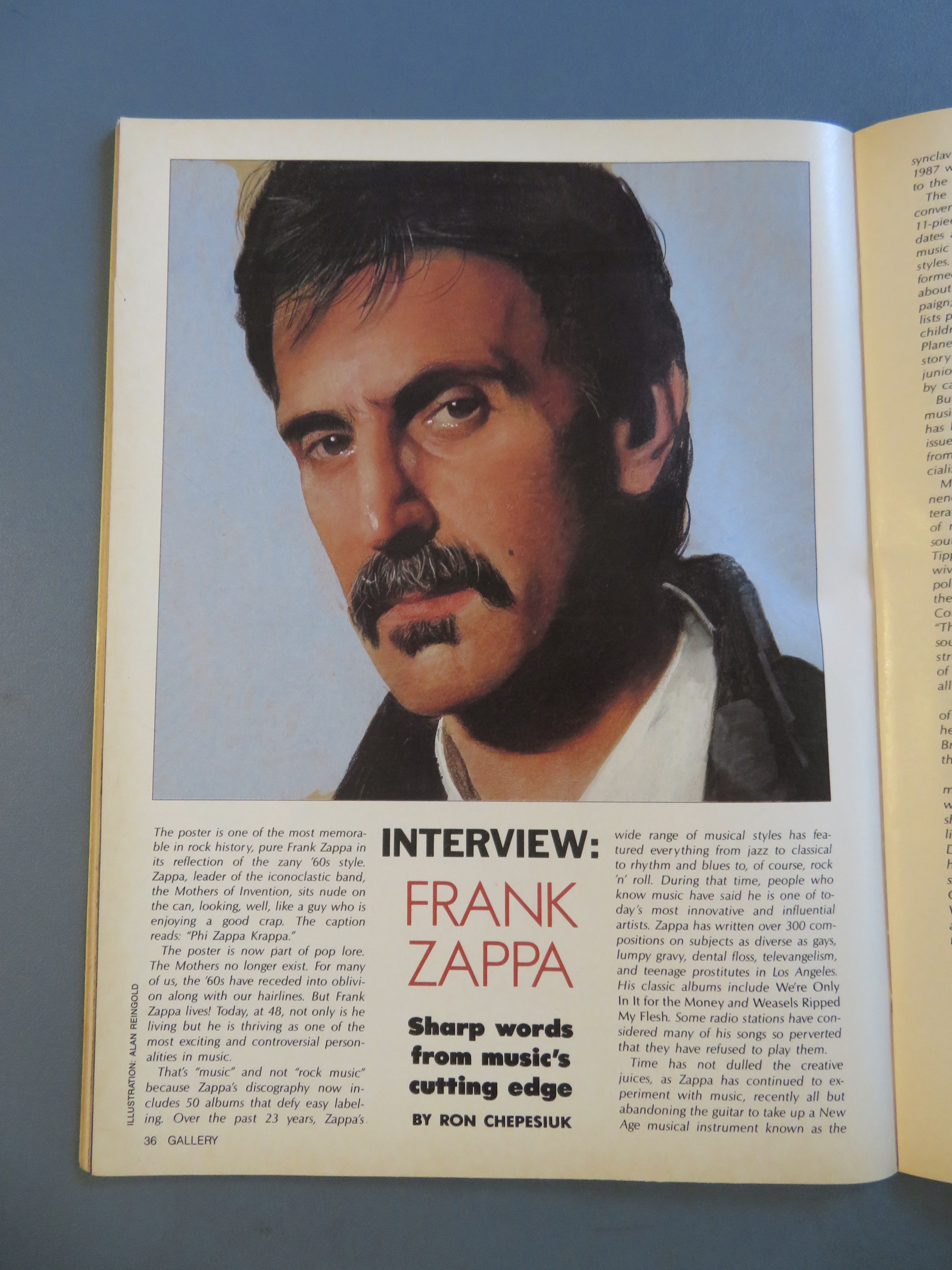 Gallery Magazine June 1989  Stevie