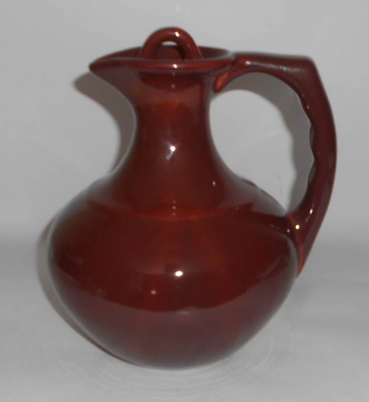 Franciscan Pottery El Patio Redwood Gloss Carafe w/Cap