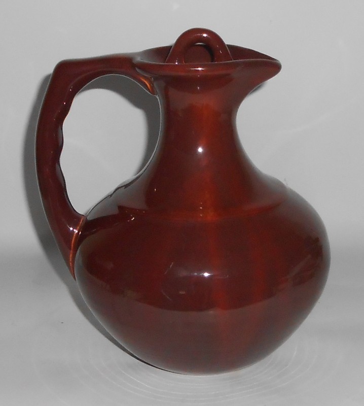 Franciscan Pottery El Patio Redwood Gloss Carafe w/Cap