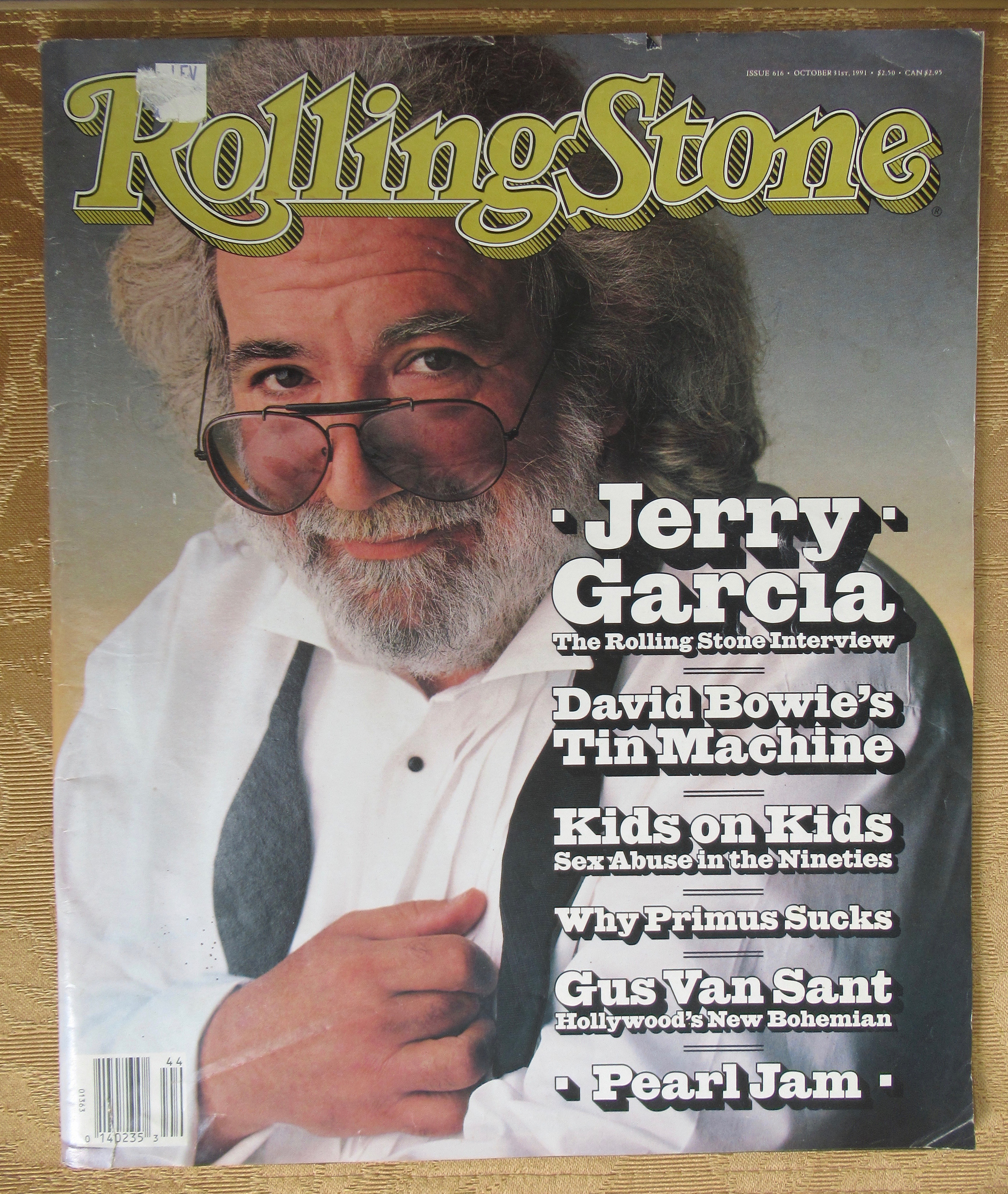 Rolling Stone Magazine October 31, 1991 Jerry Garcia