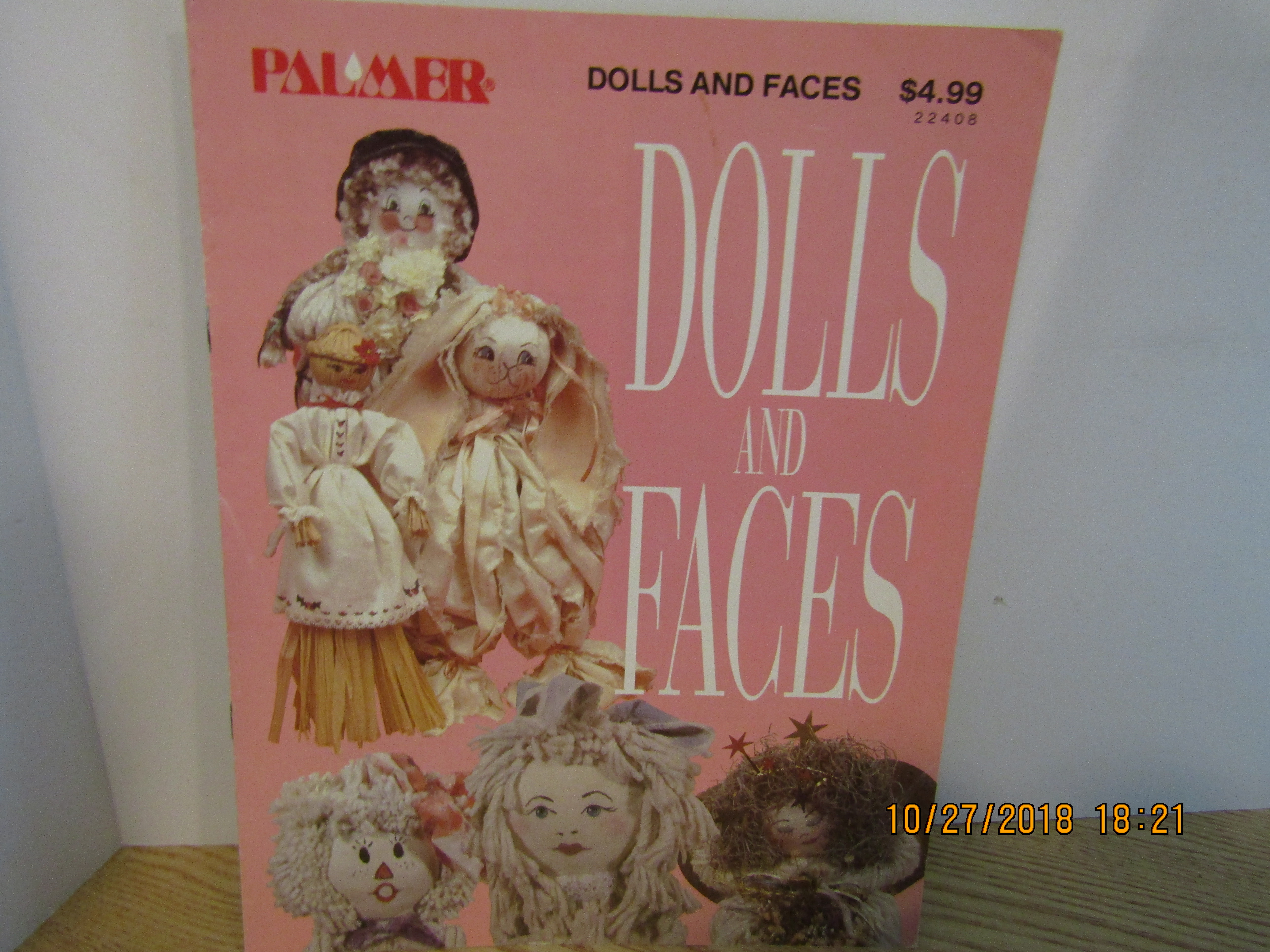 Palmer Craft Book Dolls & Faces #22408