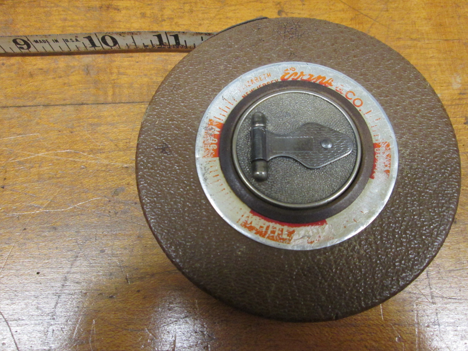 Evans White Measuring Tape Measure 50'