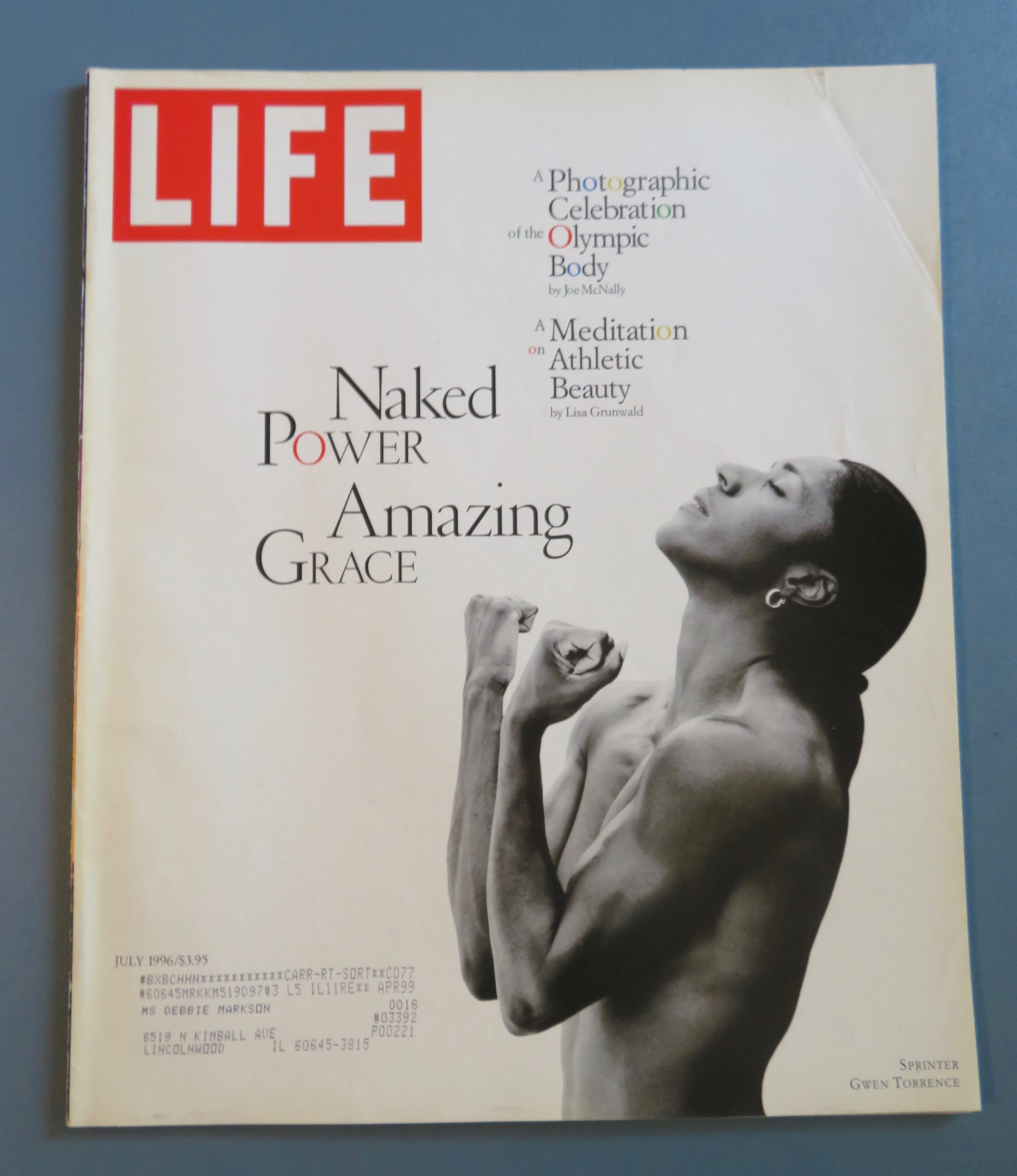 Life Magazine July 1996 Naked Power Amazing Grace