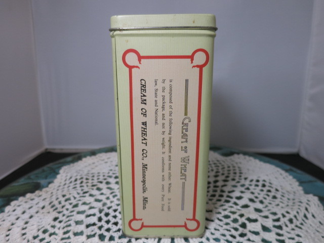 Cream of Wheat Tin Nabisco 1984 Bristol Ware Hong Kong