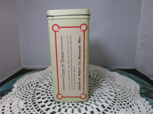 Cream of Wheat Tin Nabisco 1984 Bristol Ware Hong Kong