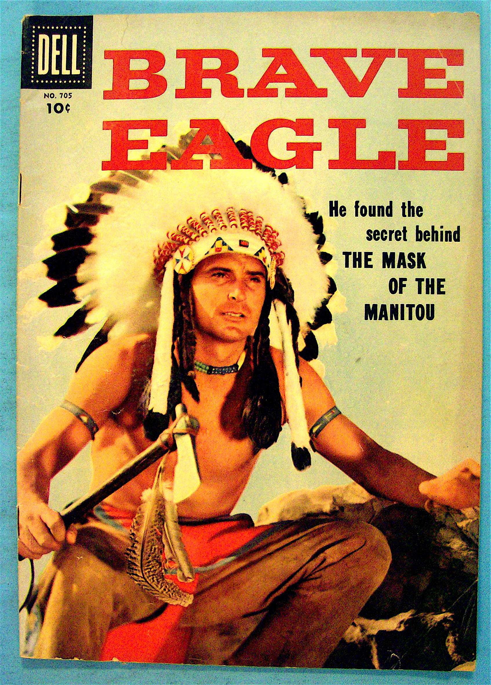 Brave Eagle Comic #1 June 1956 The Mask Of The Manitou