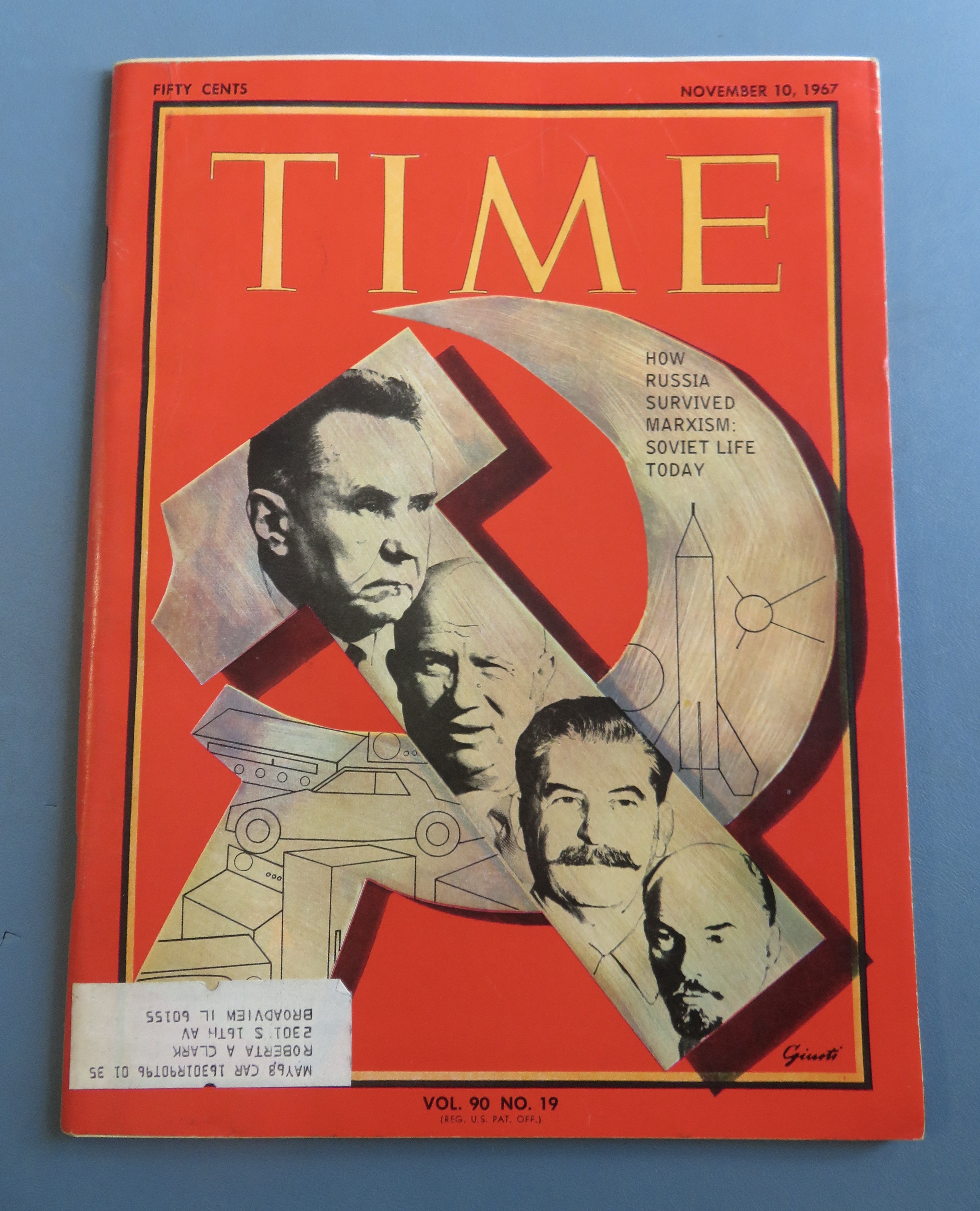 Time Magazine November 10, 1967 How Russia Survived