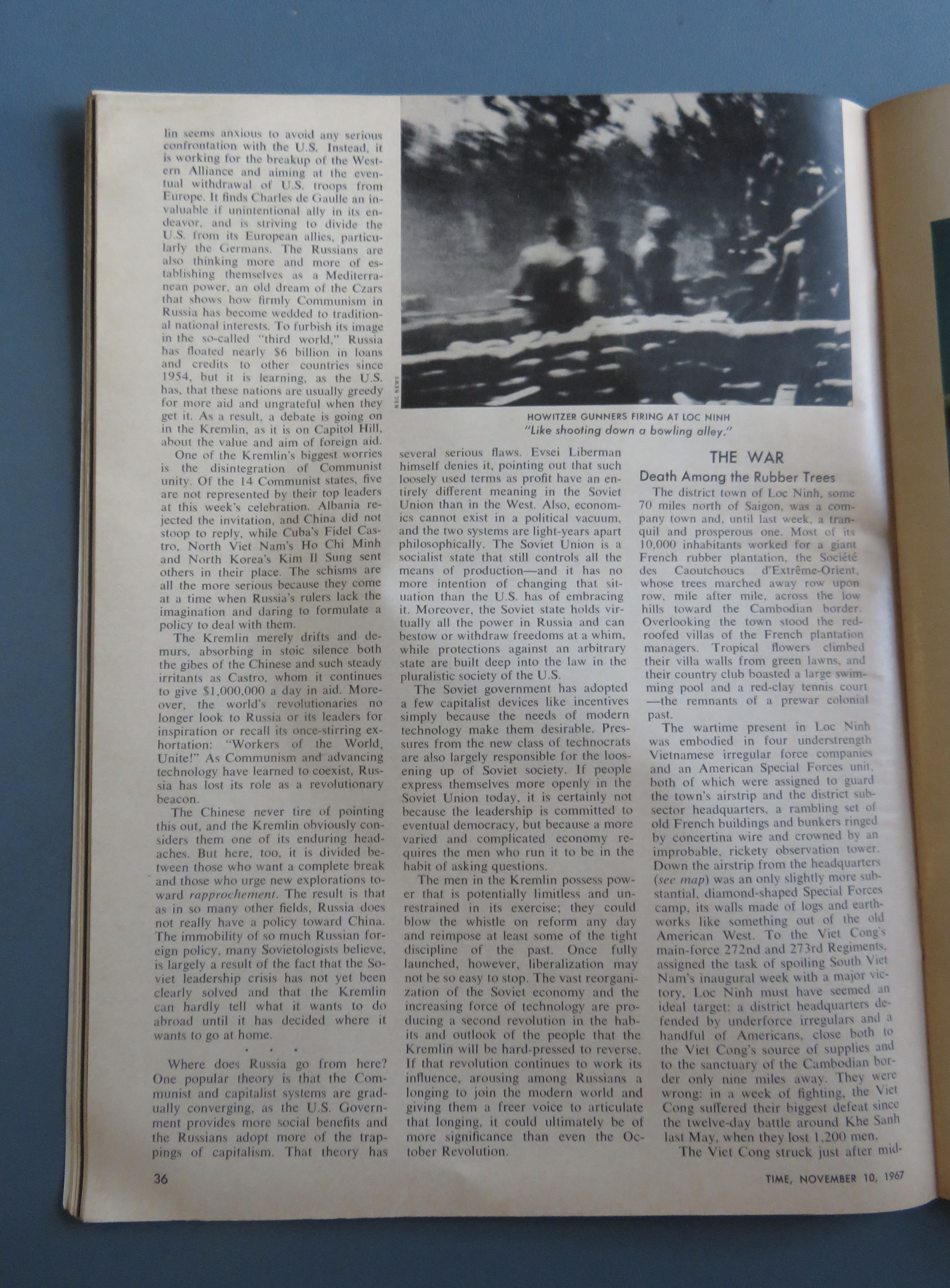 Time Magazine November 10, 1967 How Russia Survived
