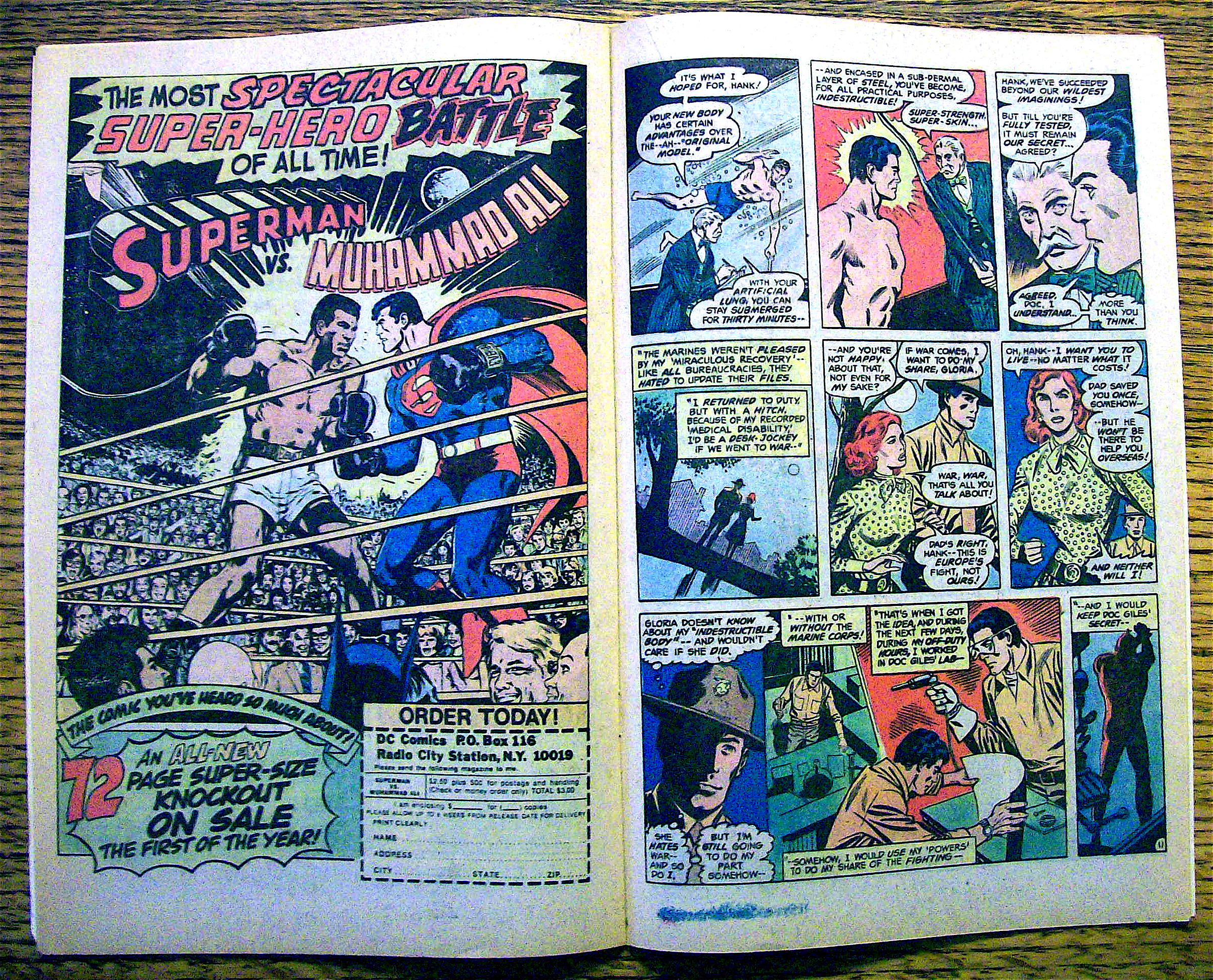 Steel The Indestructible Man #1 March 1978 Hell Is Hero
