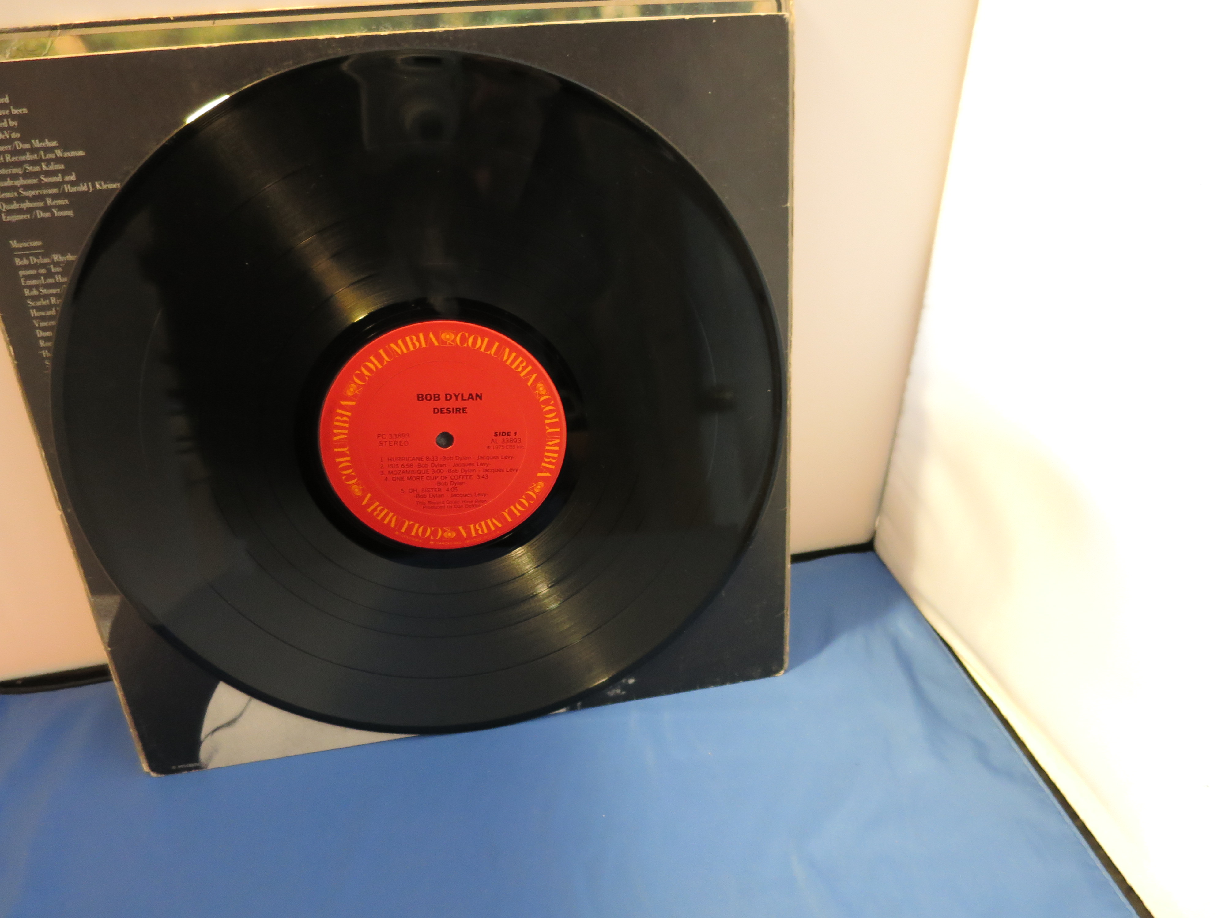 Bob Dylan Desire LP Record Album Columbia PC 33893 1975