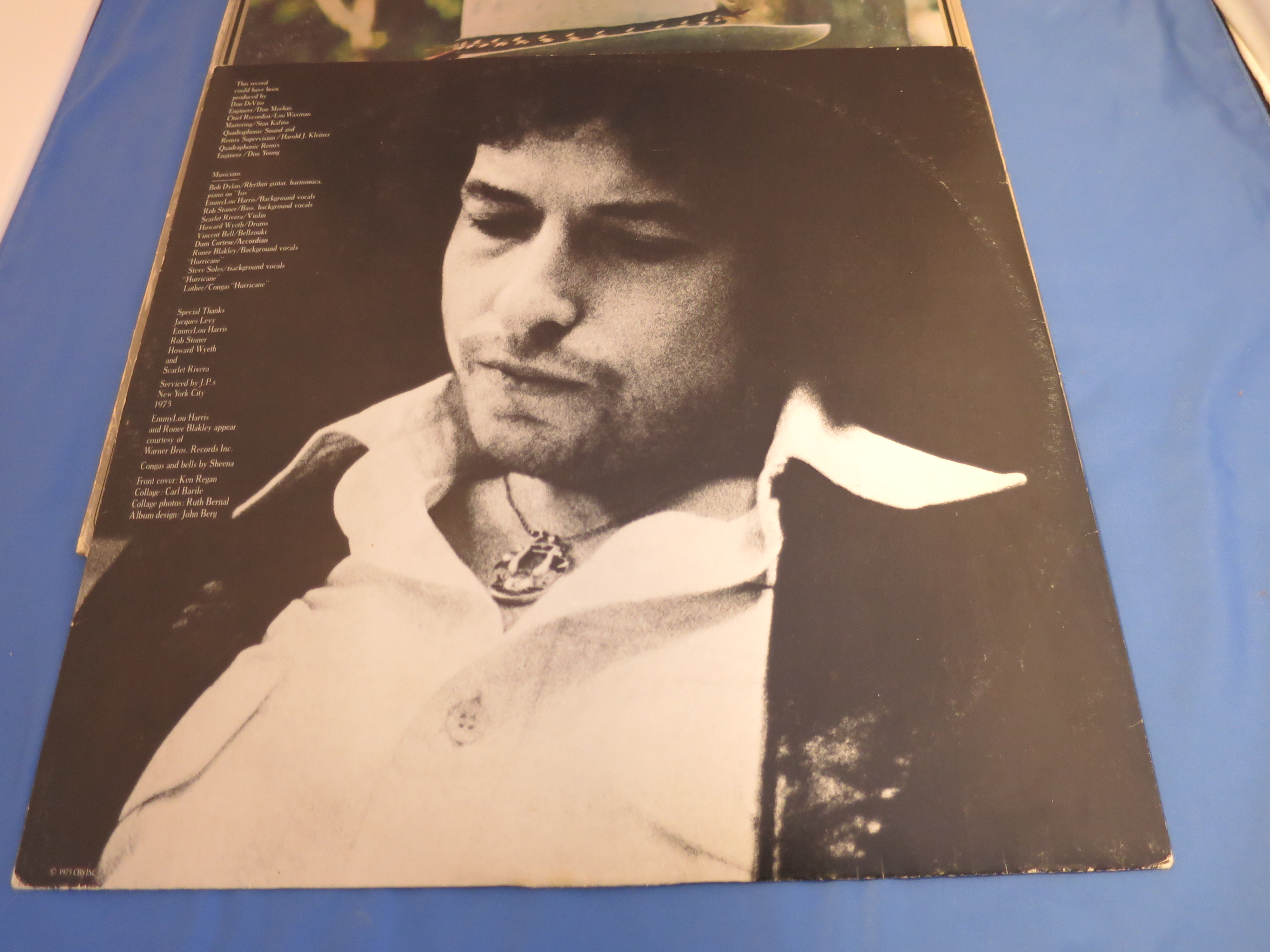 Bob Dylan Desire LP Record Album Columbia PC 33893 1975