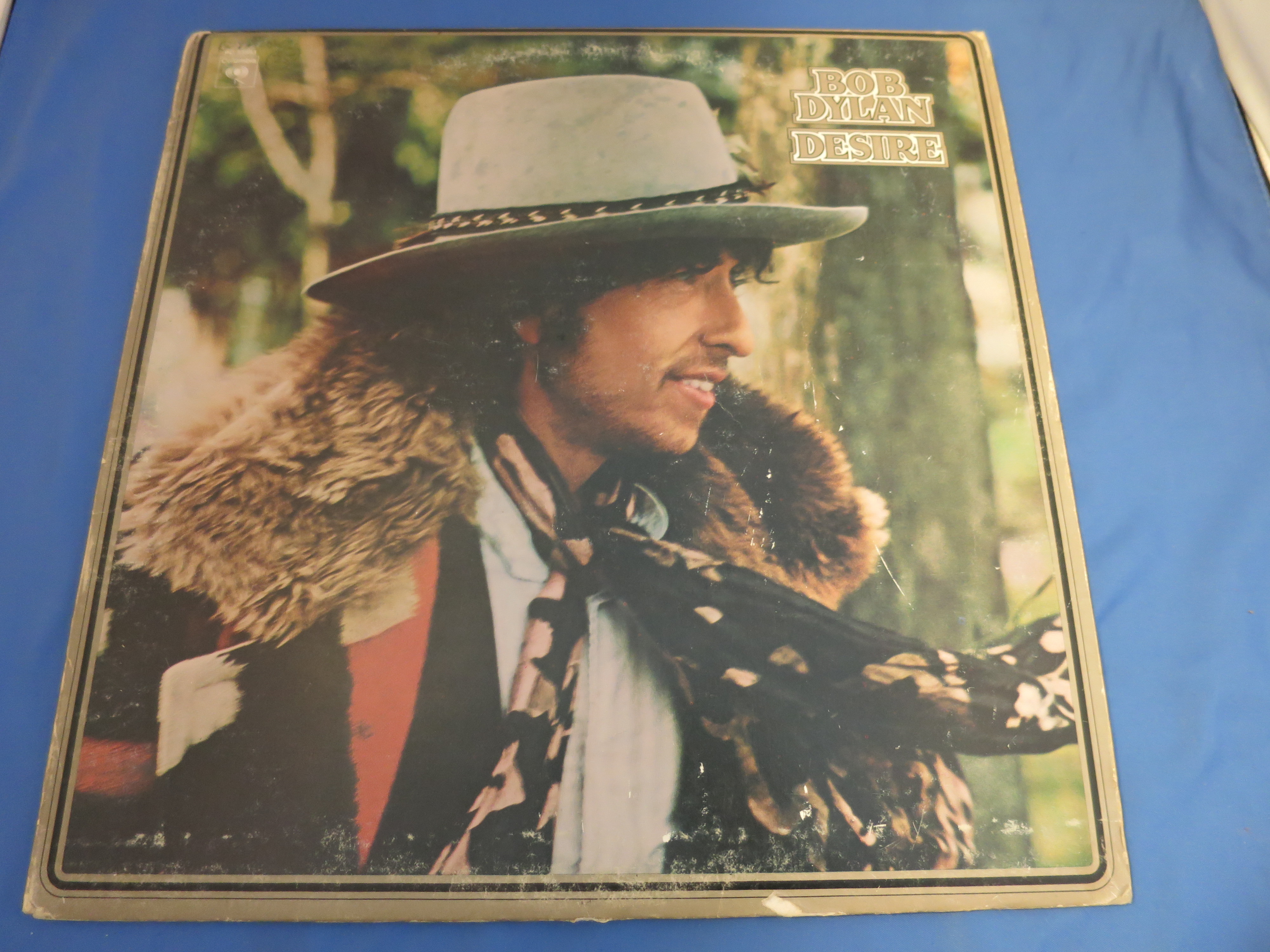 Bob Dylan Desire LP Record Album Columbia PC 33893 1975