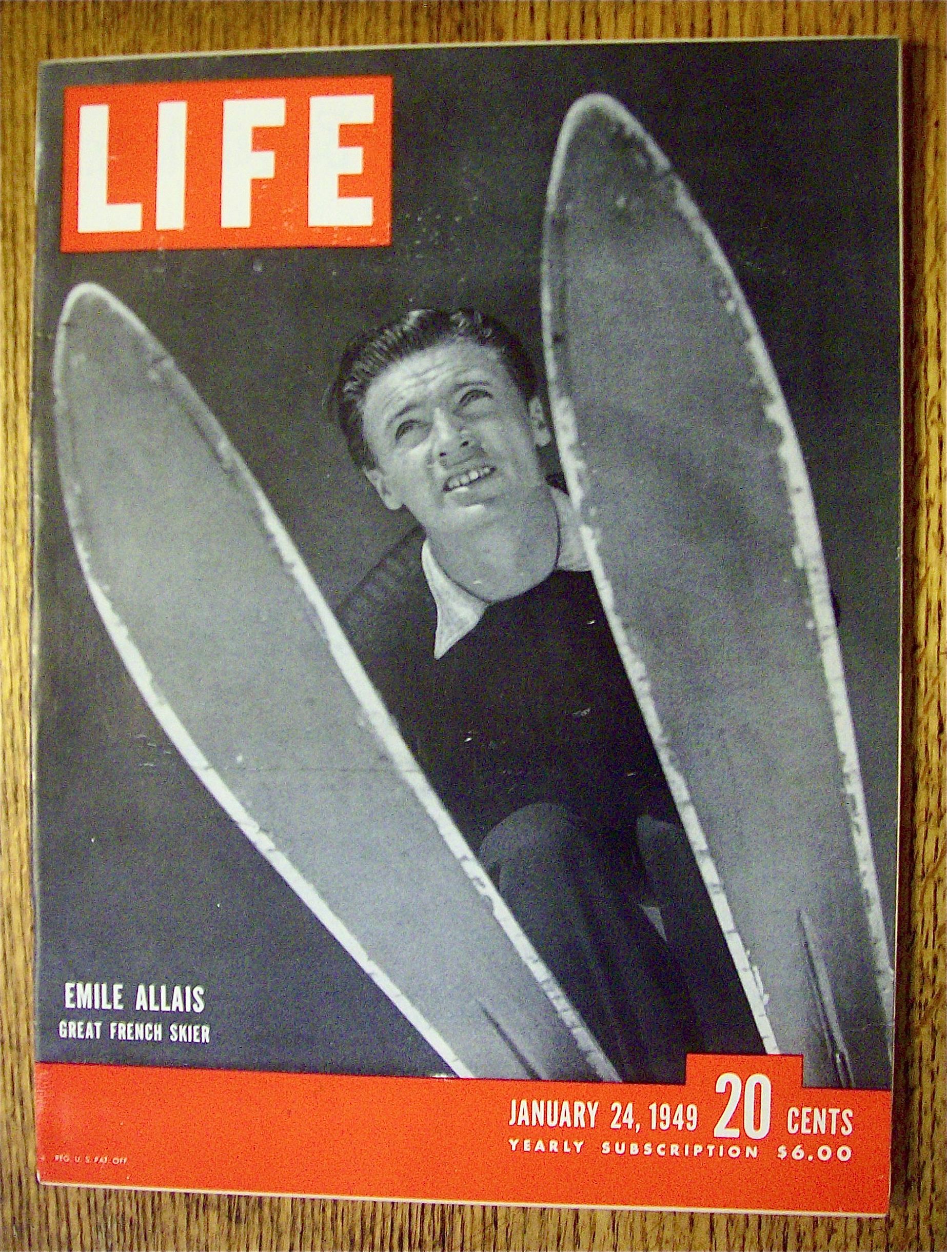Life Magazine-Janaury 24, 1949-Emile Allais