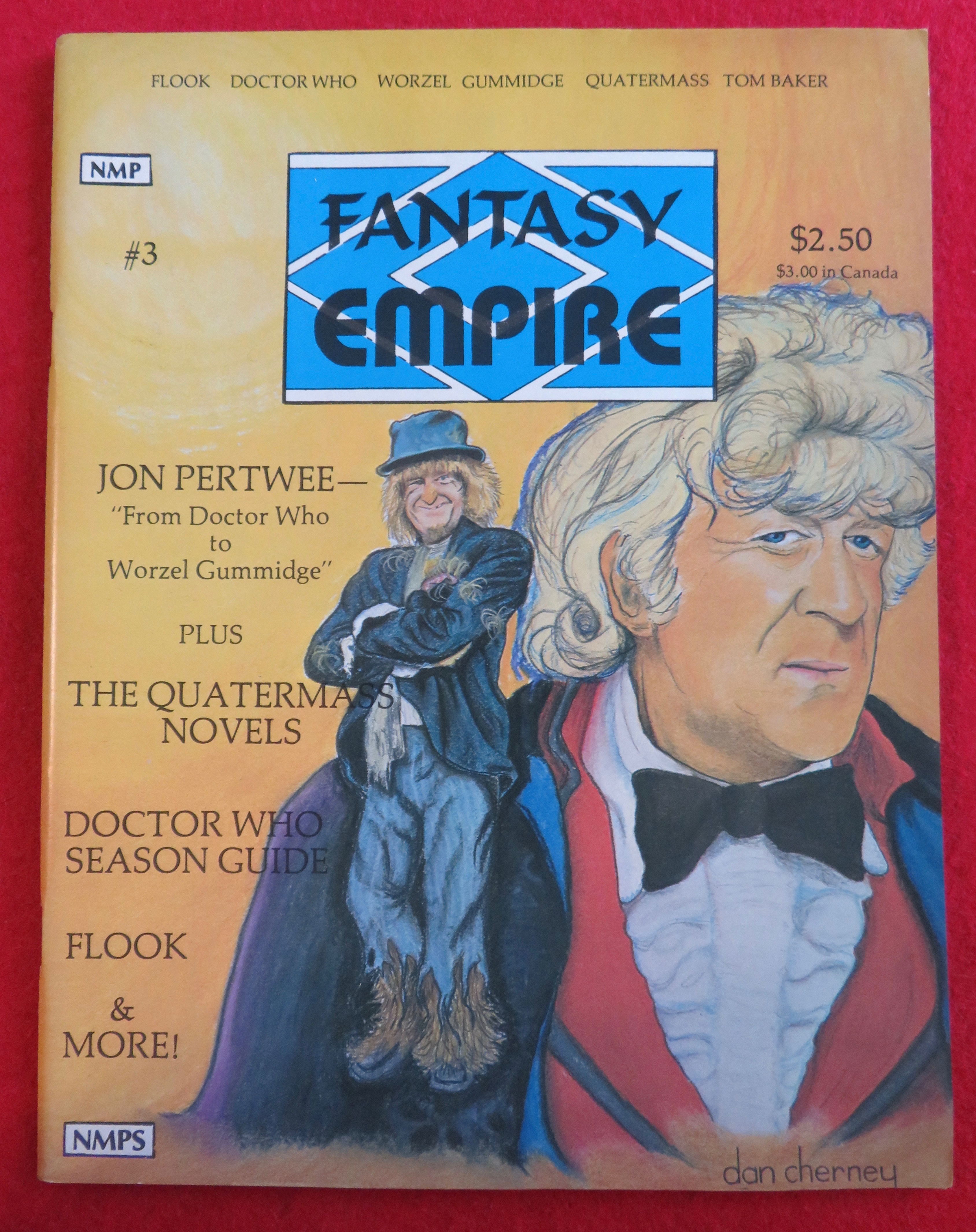 Fantasy Empire Magazine 1982 Jon Pertwee