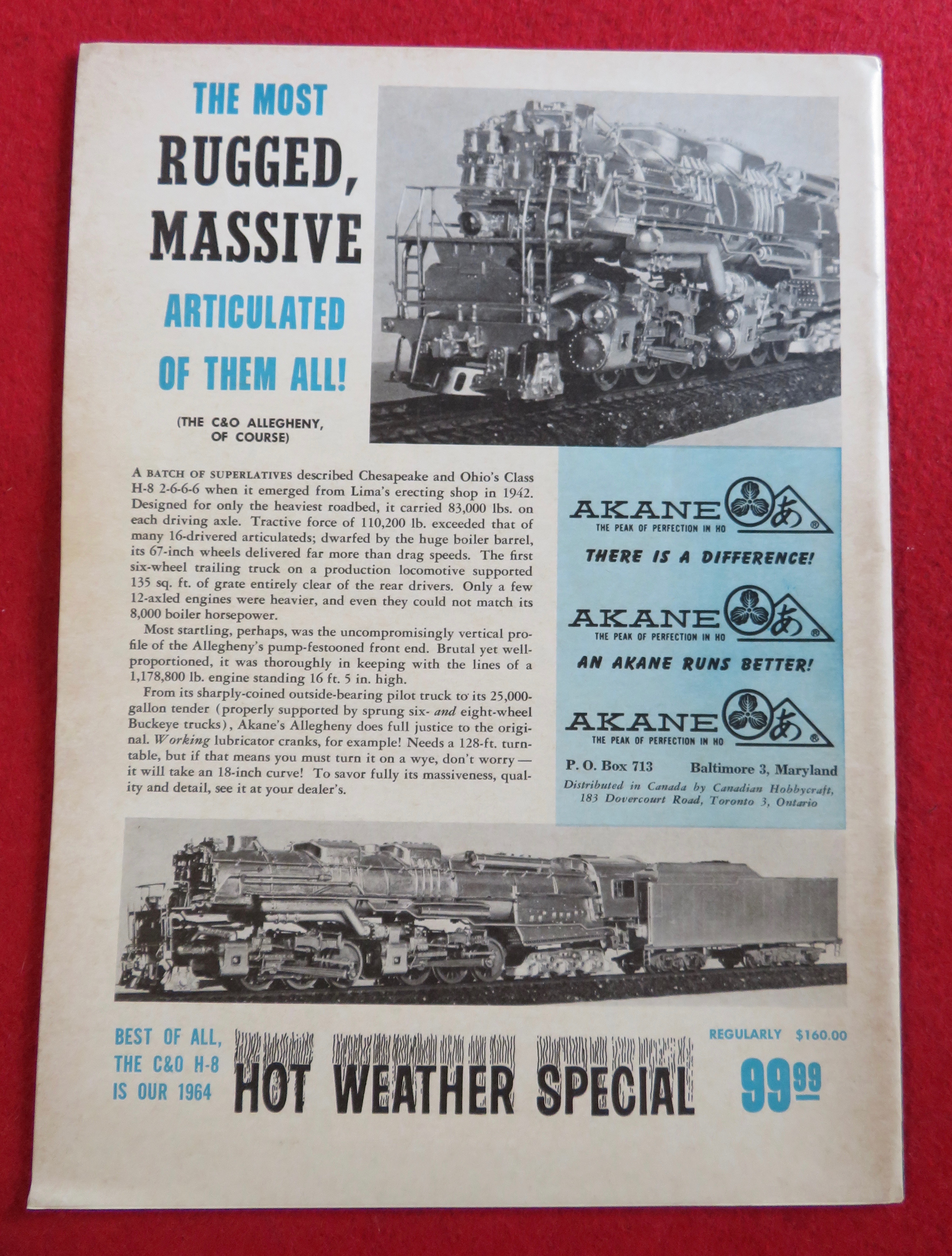 Model Railroader Magazine August 1964