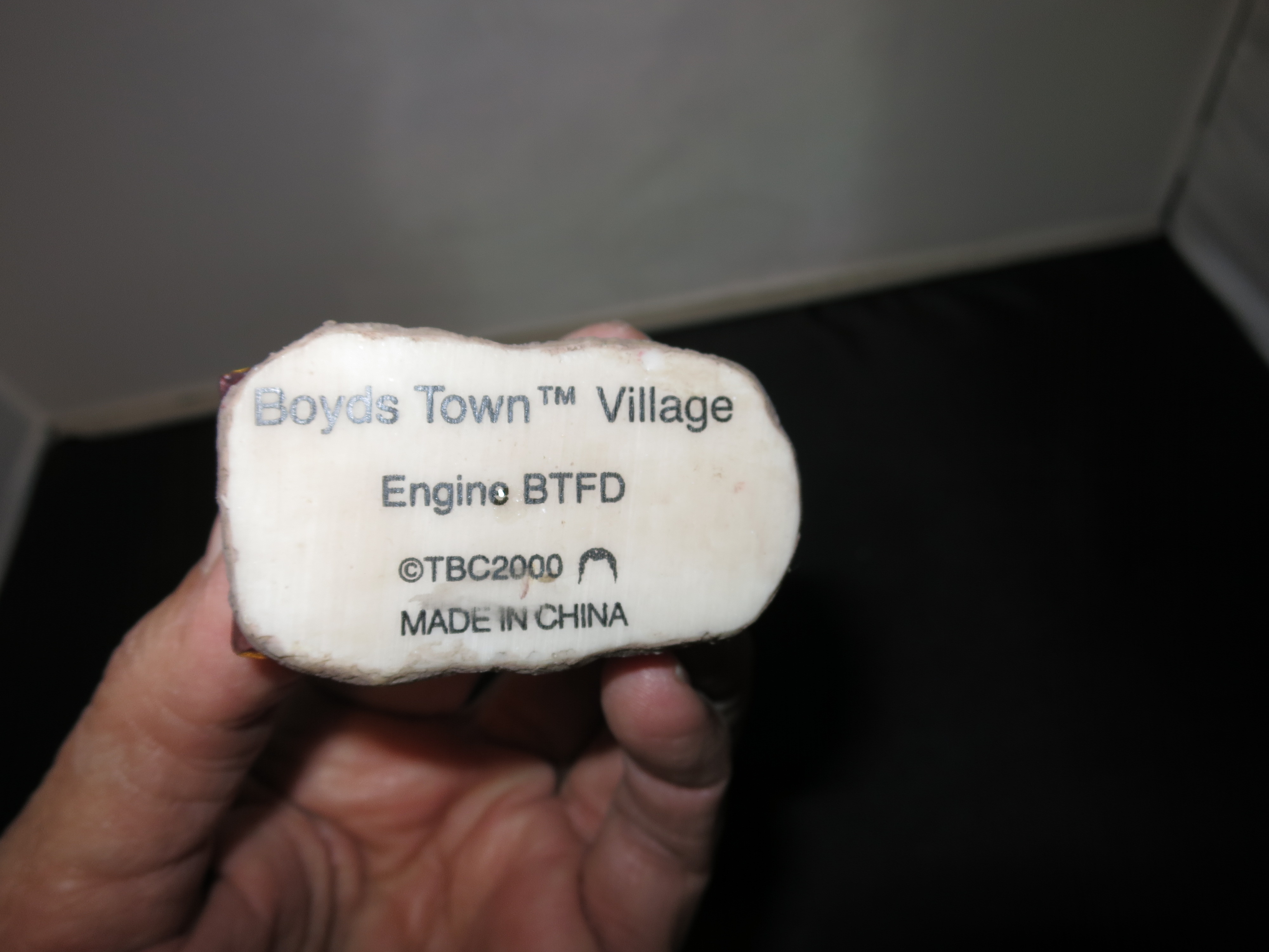 Boyds Village Accessory Boyds Town Engine