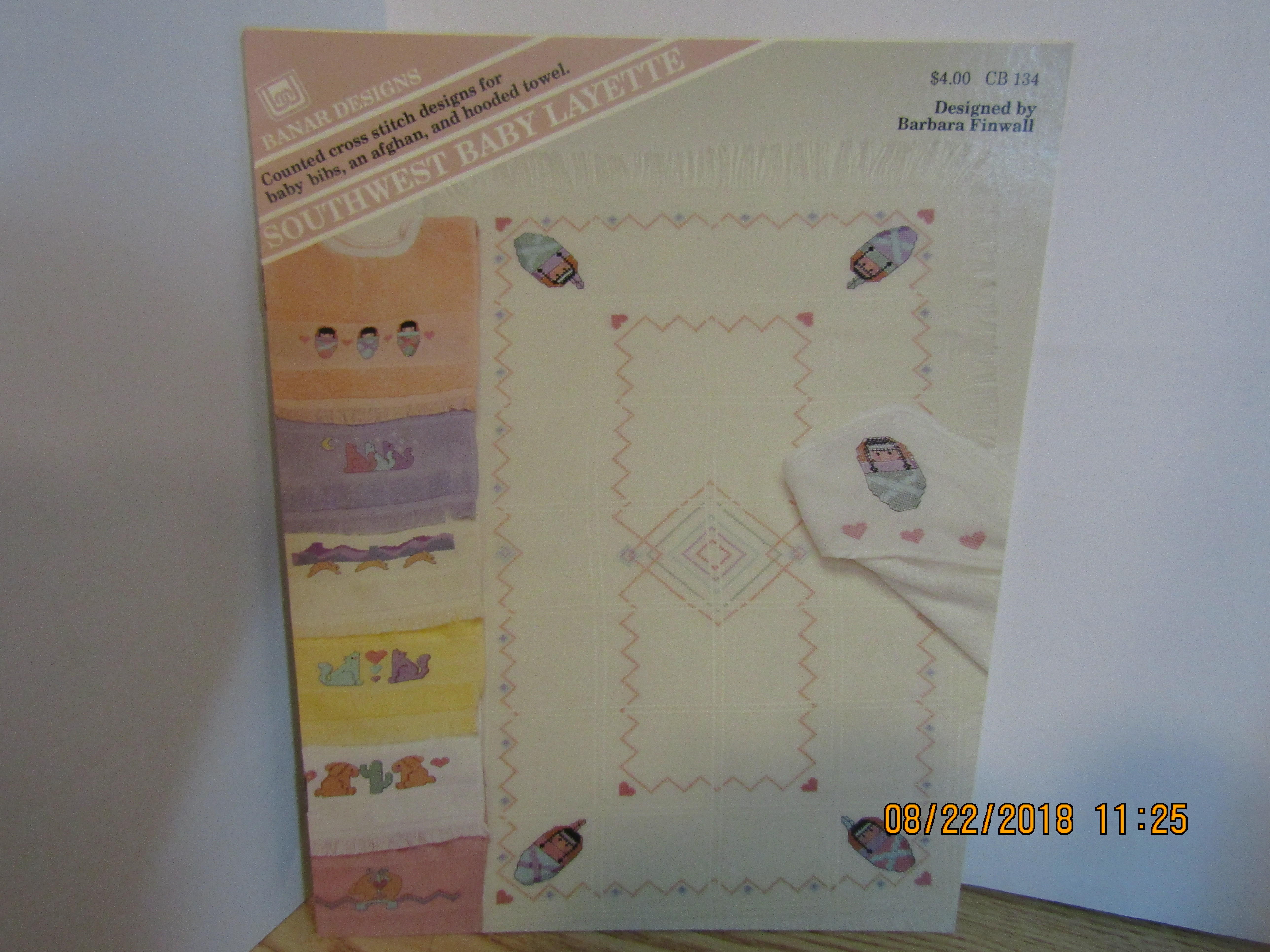 Banar Designs Cross Stitch Southwest Baby Layette #134