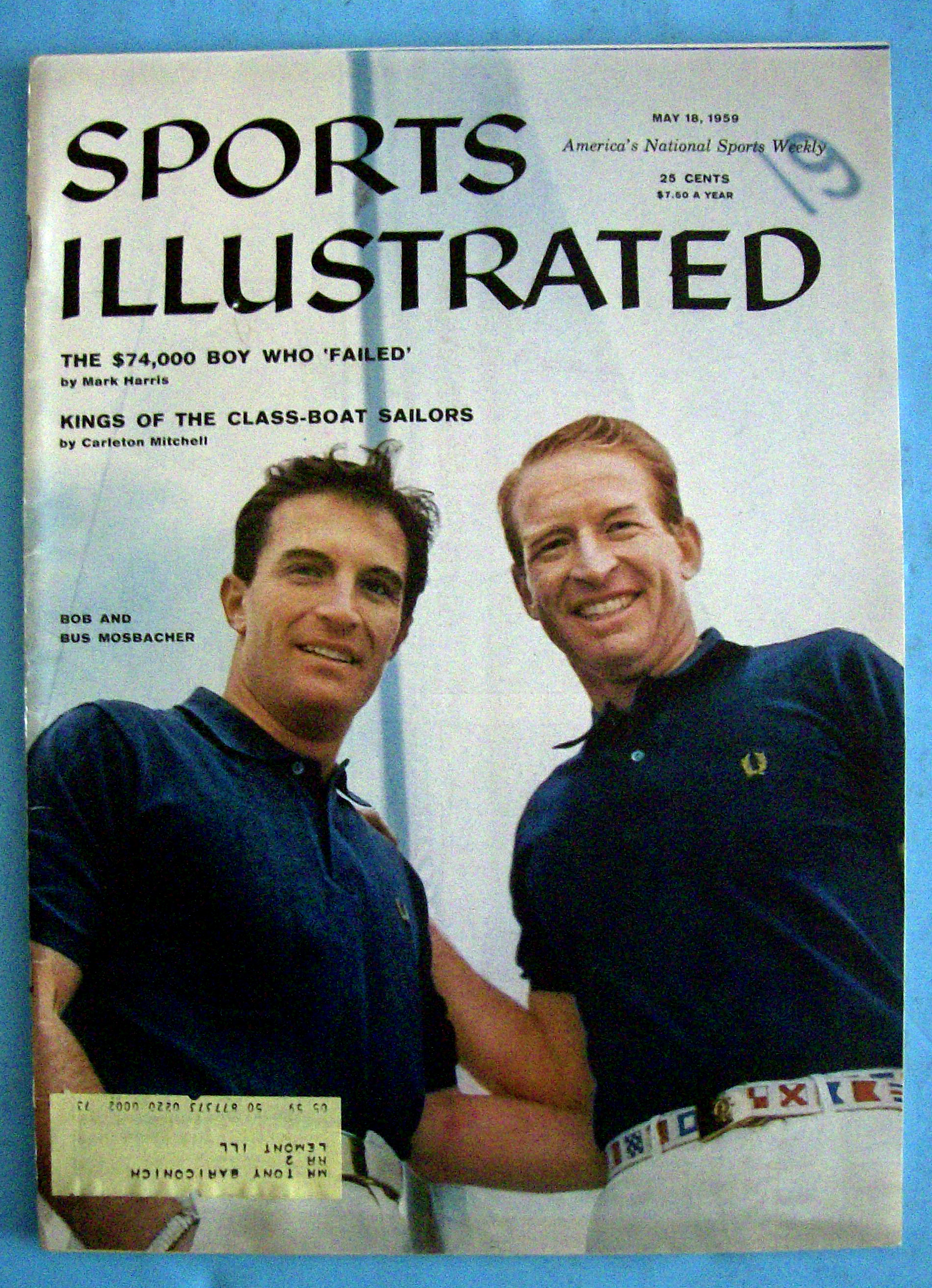 Sports Illustrated - May 18, 1959 - Bob & Bus Mosbacher