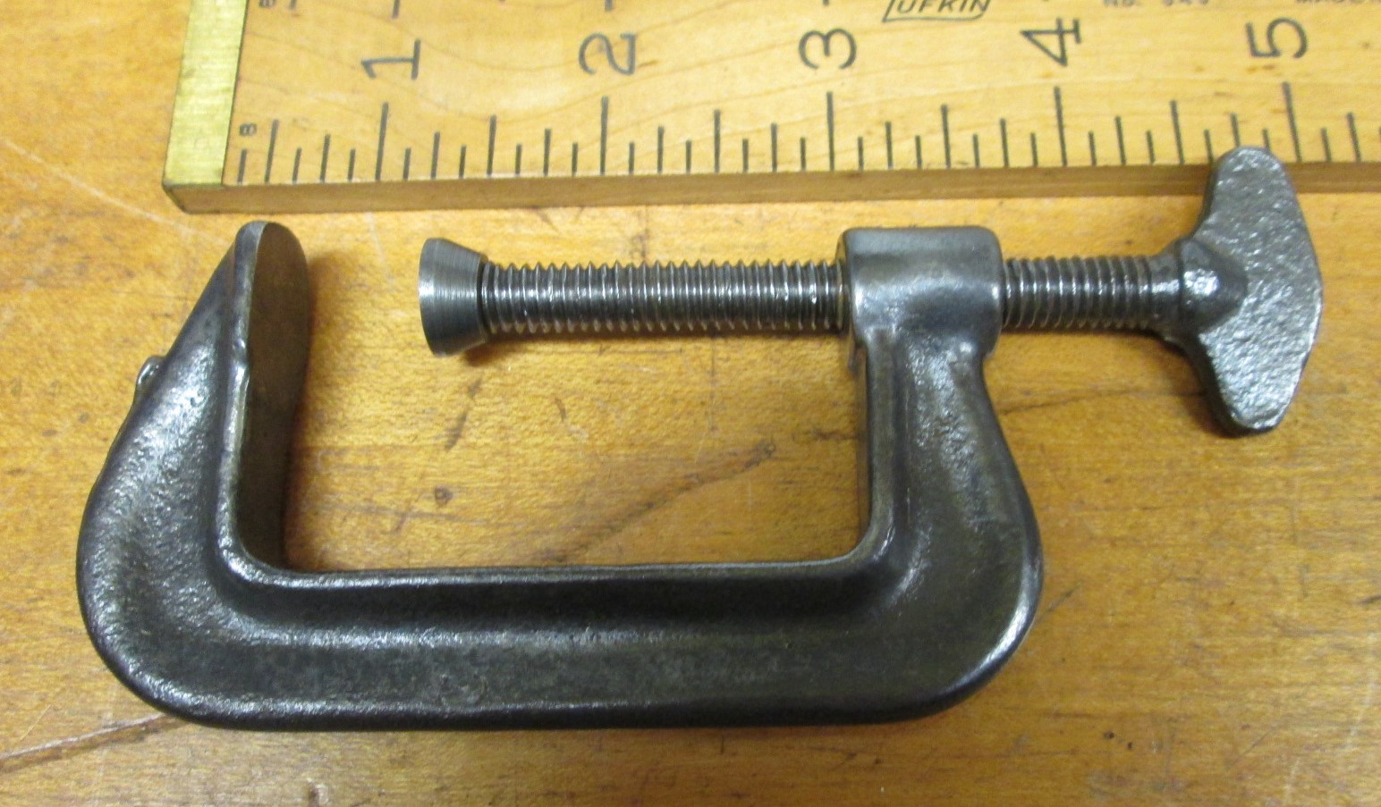 C-Clamp 2 inch Vintage Wing Screw