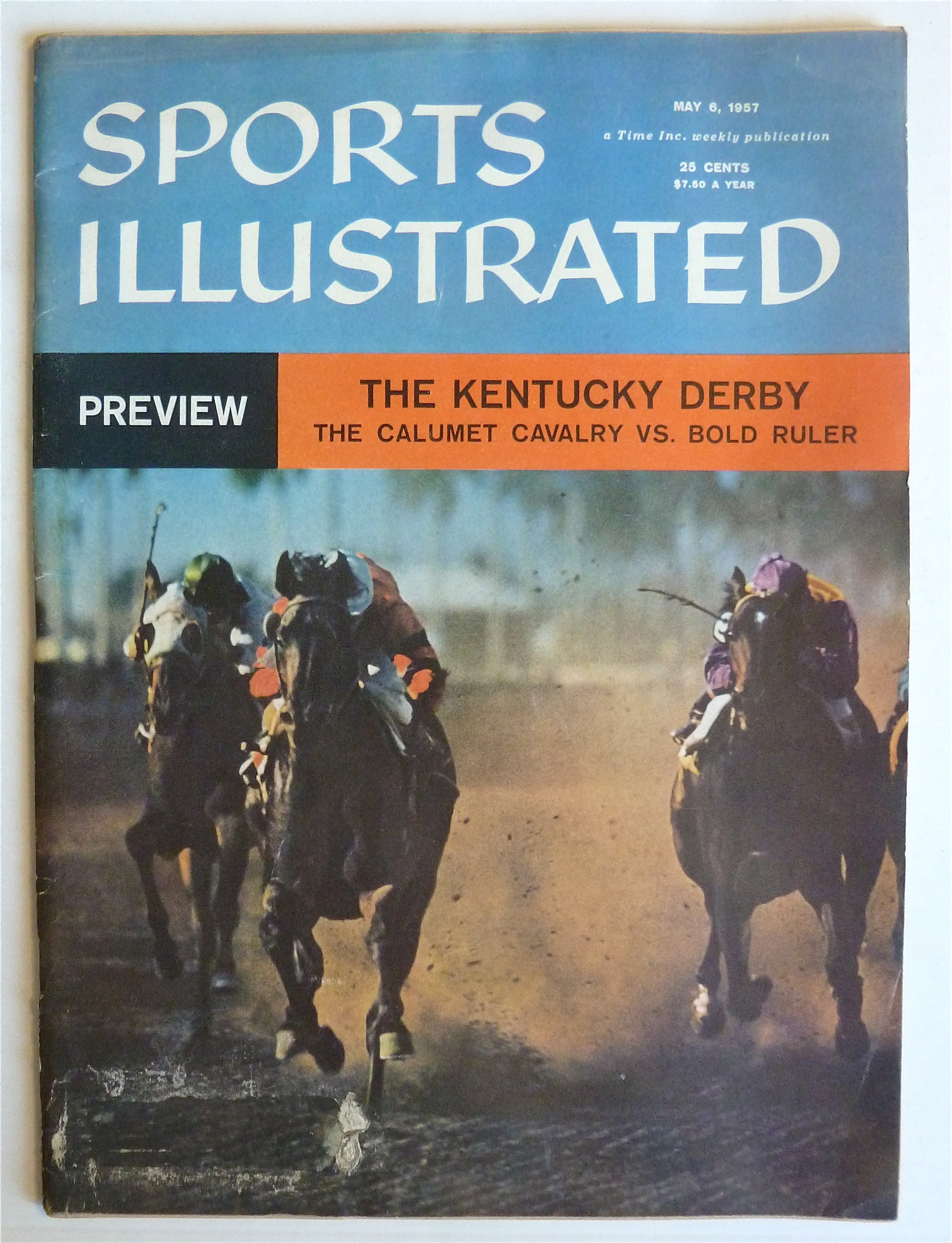 Sports Illustrated May 6, 1957 Kentucky Derby