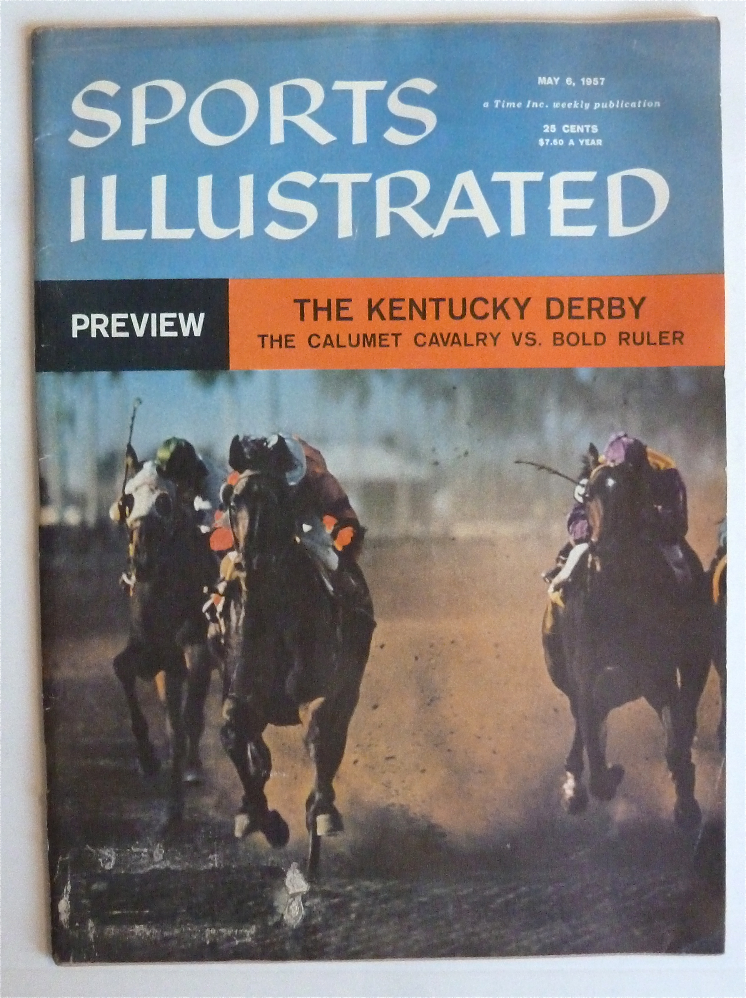 Sports Illustrated May 6, 1957 Kentucky Derby