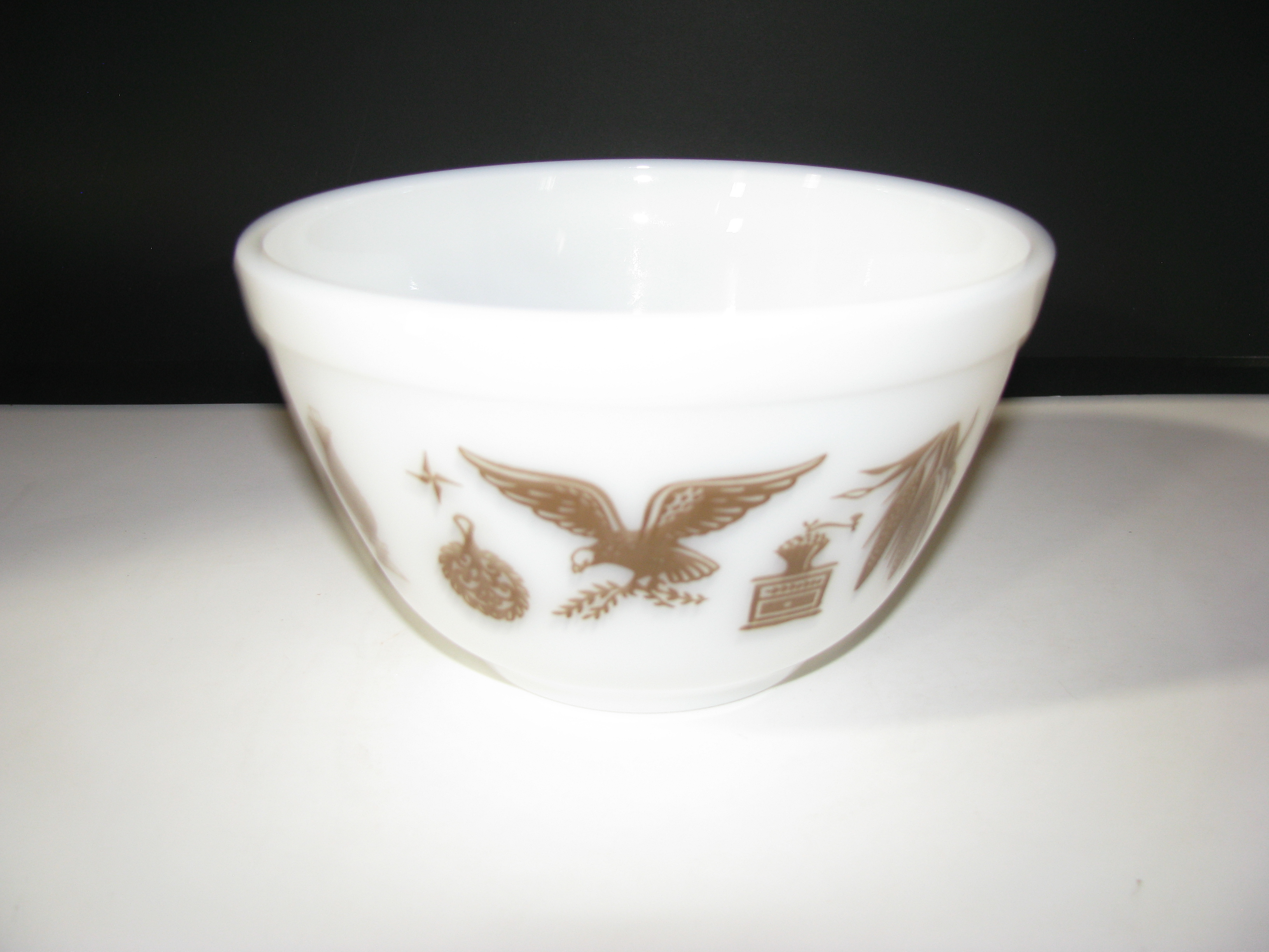 Vintage Pyrex Early American 401 Nesting Bowl
