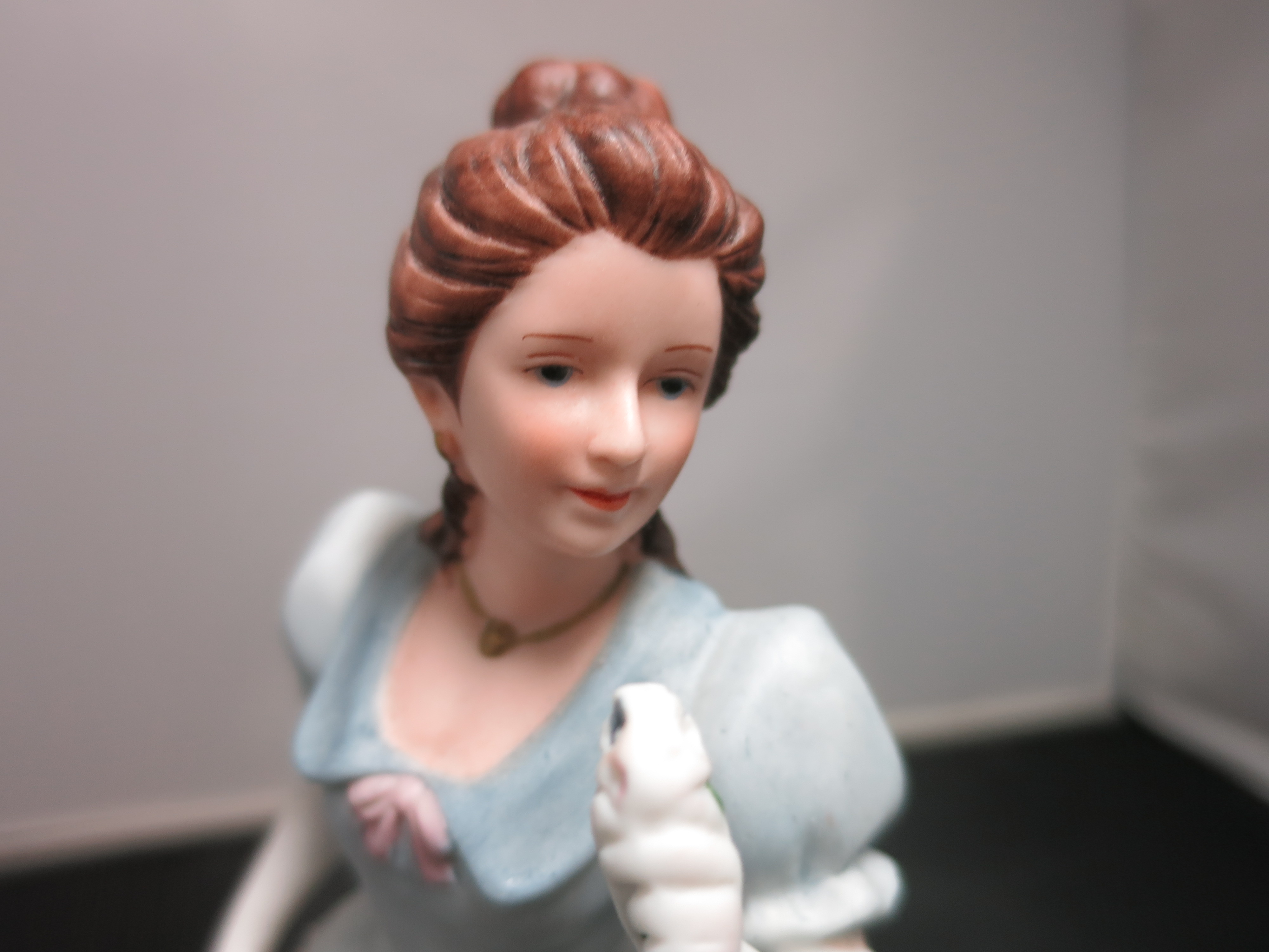 Homco Home Interiors Porcelain Figurine Lady Camille