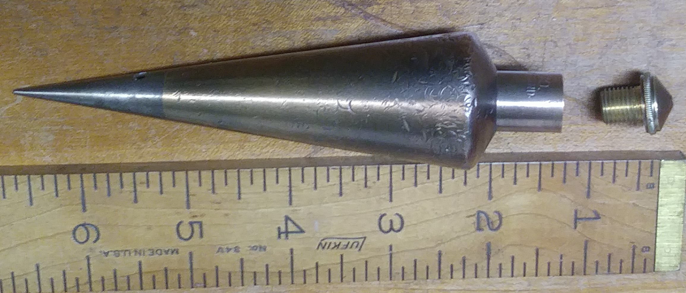 B.K. ELLIOTT Brass Plumb Bob Cleveland OH
