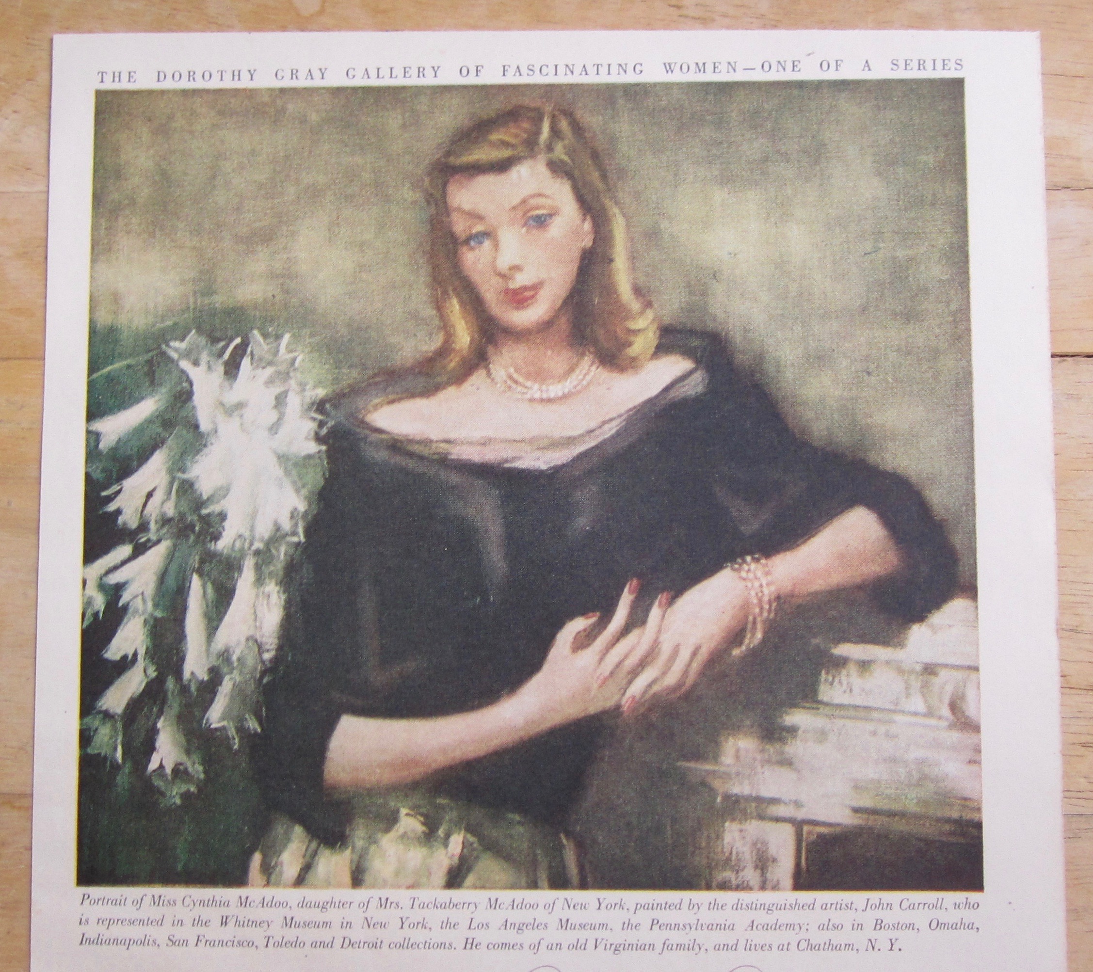 1948 Dorothy Gray with Cynthia Mc Adoo
