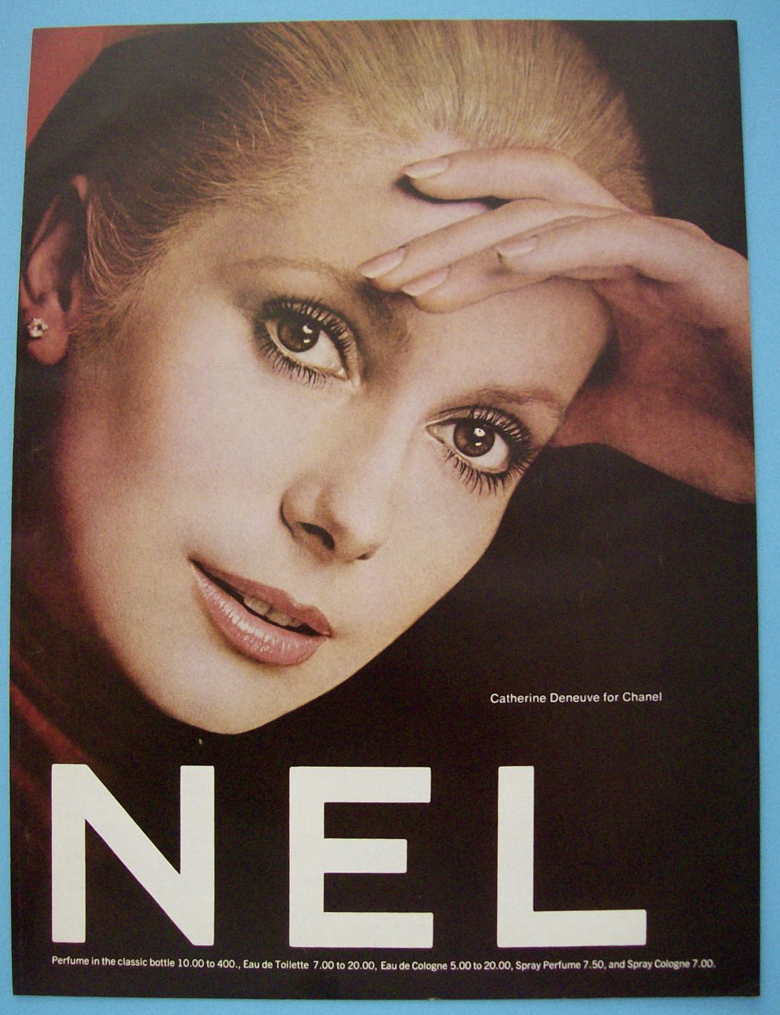 1974 Chanel Perfume with Catherine Deneuve