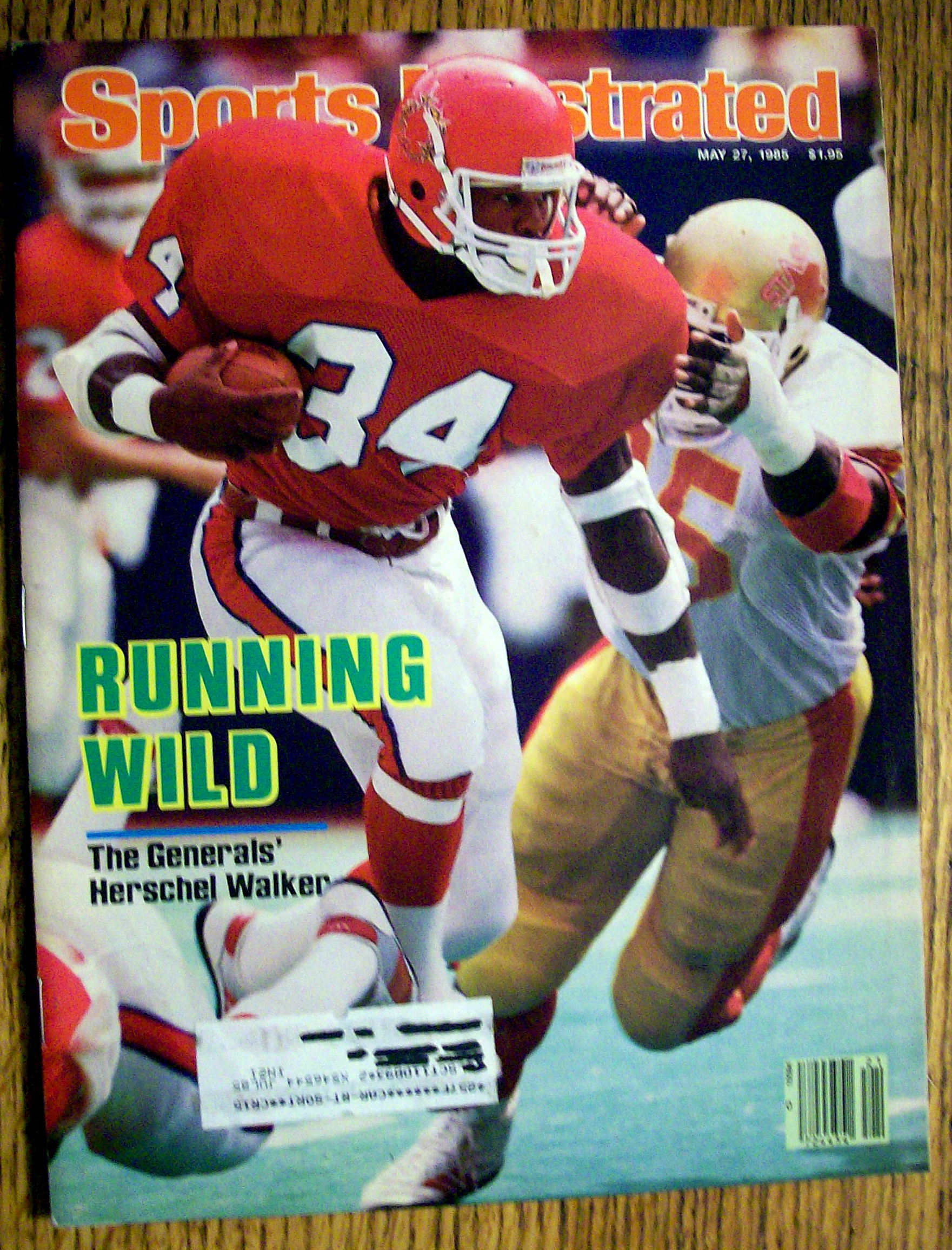 Sports Illustrated Magazine-May 27, 1985-H. Walker