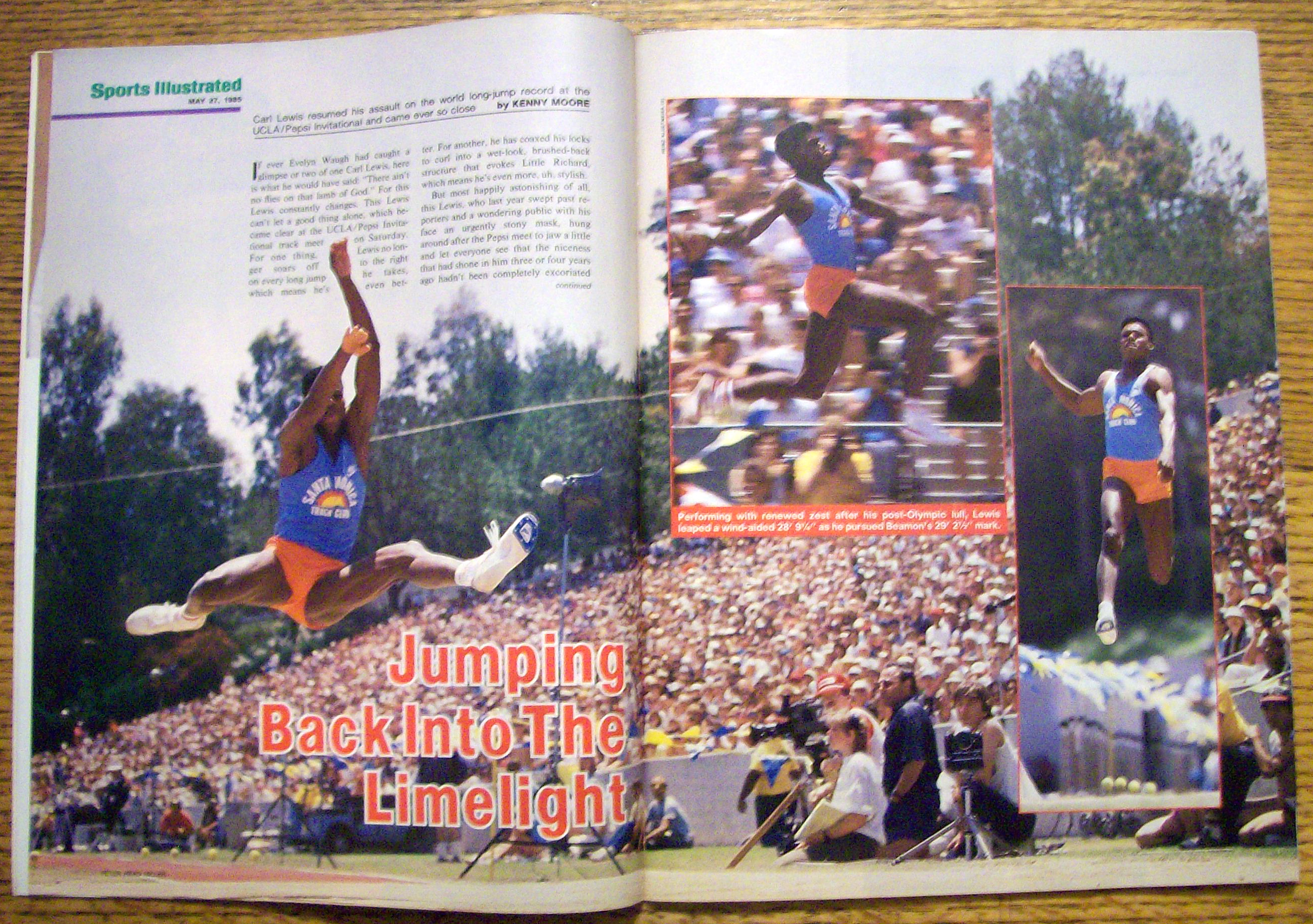Sports Illustrated Magazine-May 27, 1985-H. Walker