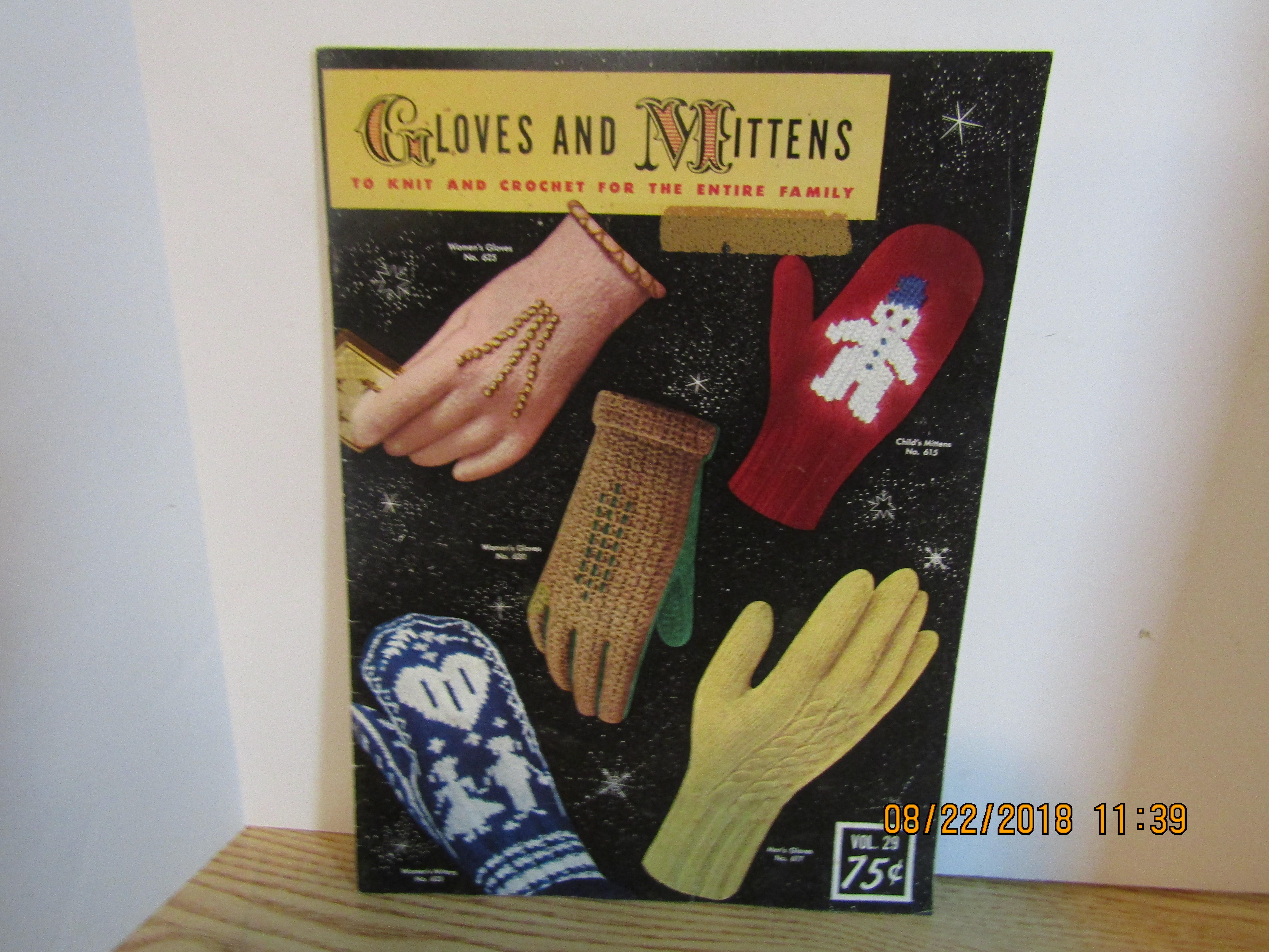 Bucilla Gloves & Mittens To Knit and Crochet #29