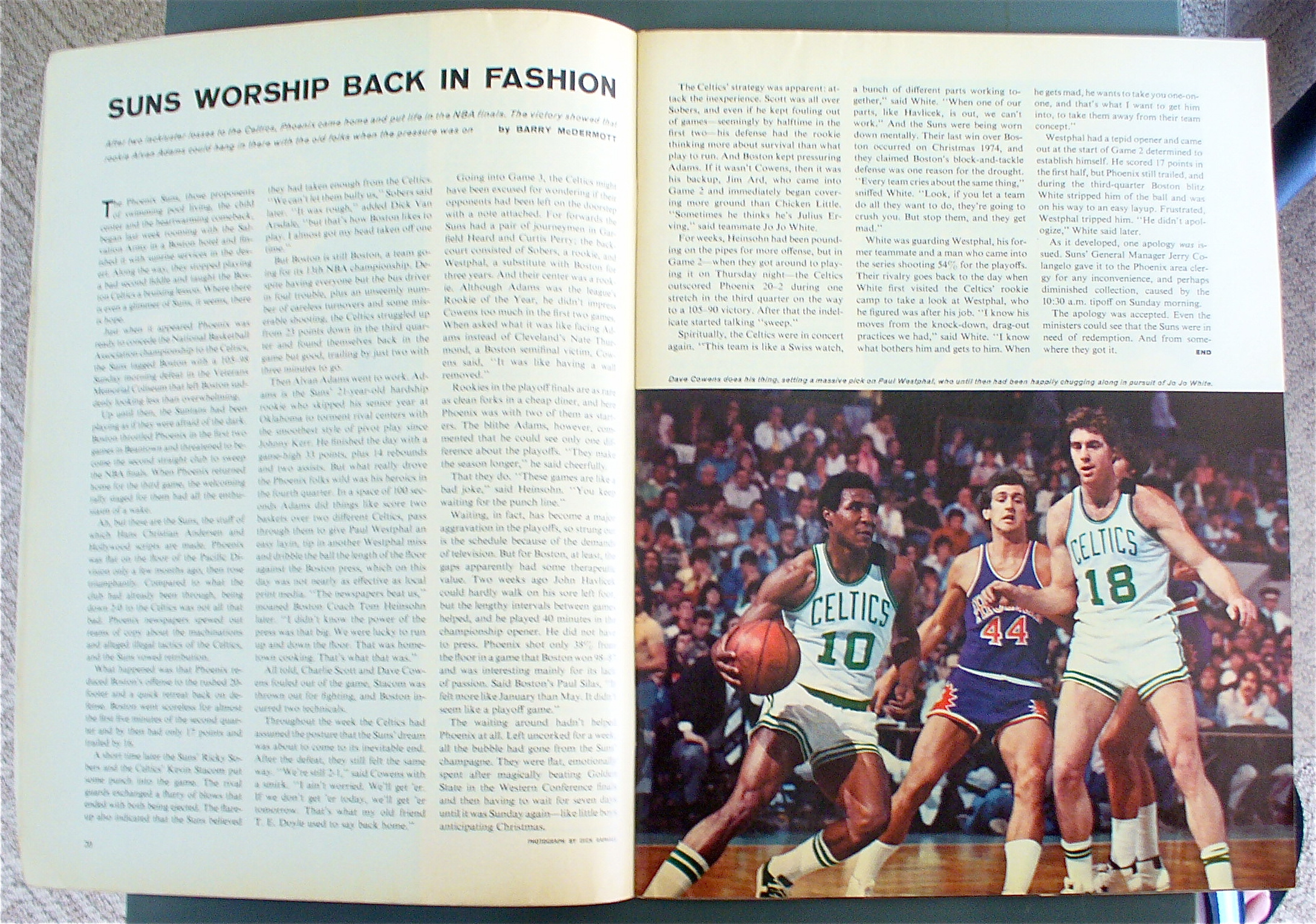 Sports Illustrated June 7, 1976 Center Stage In The NBA
