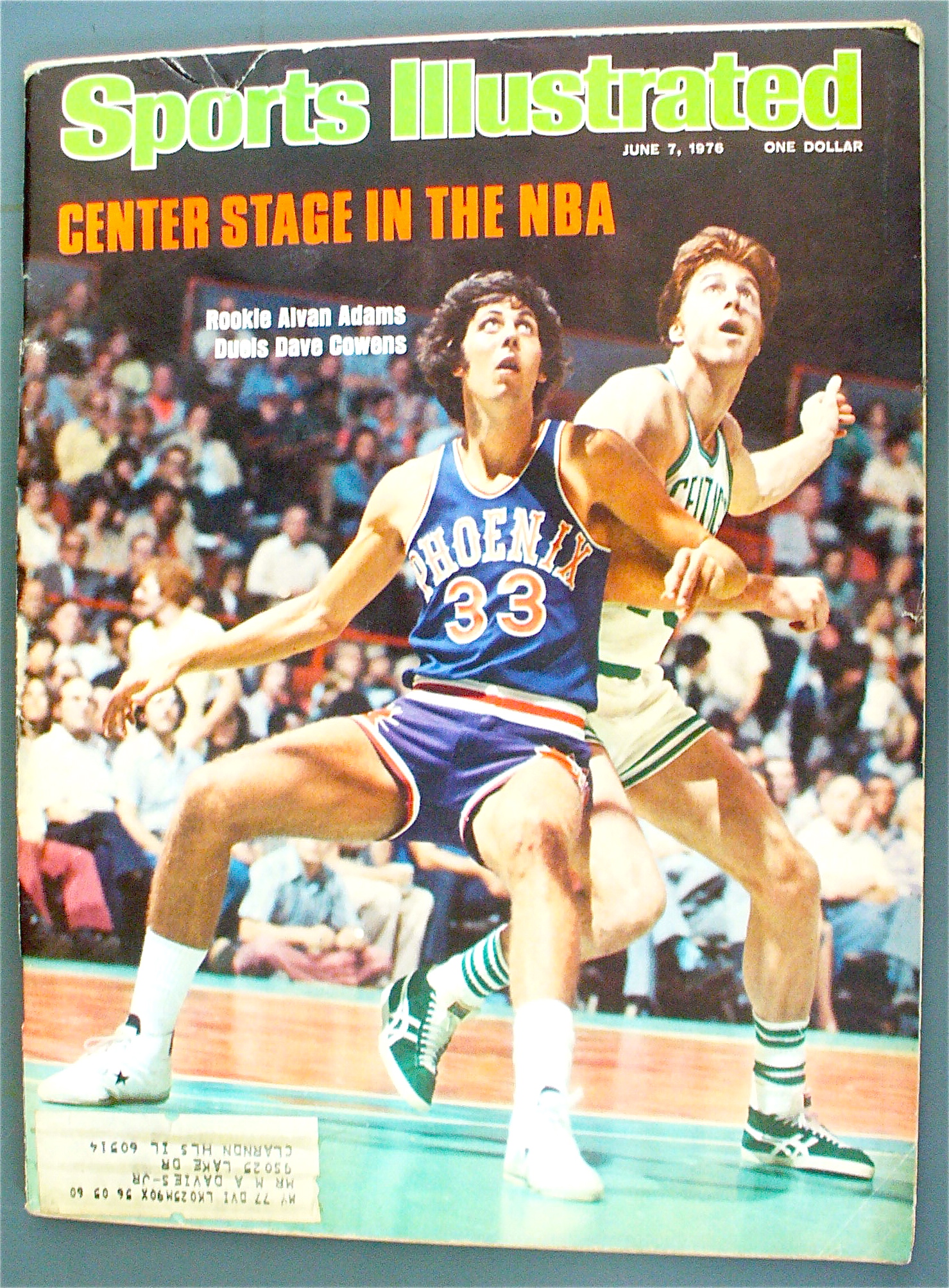 Sports Illustrated June 7, 1976 Center Stage In The NBA