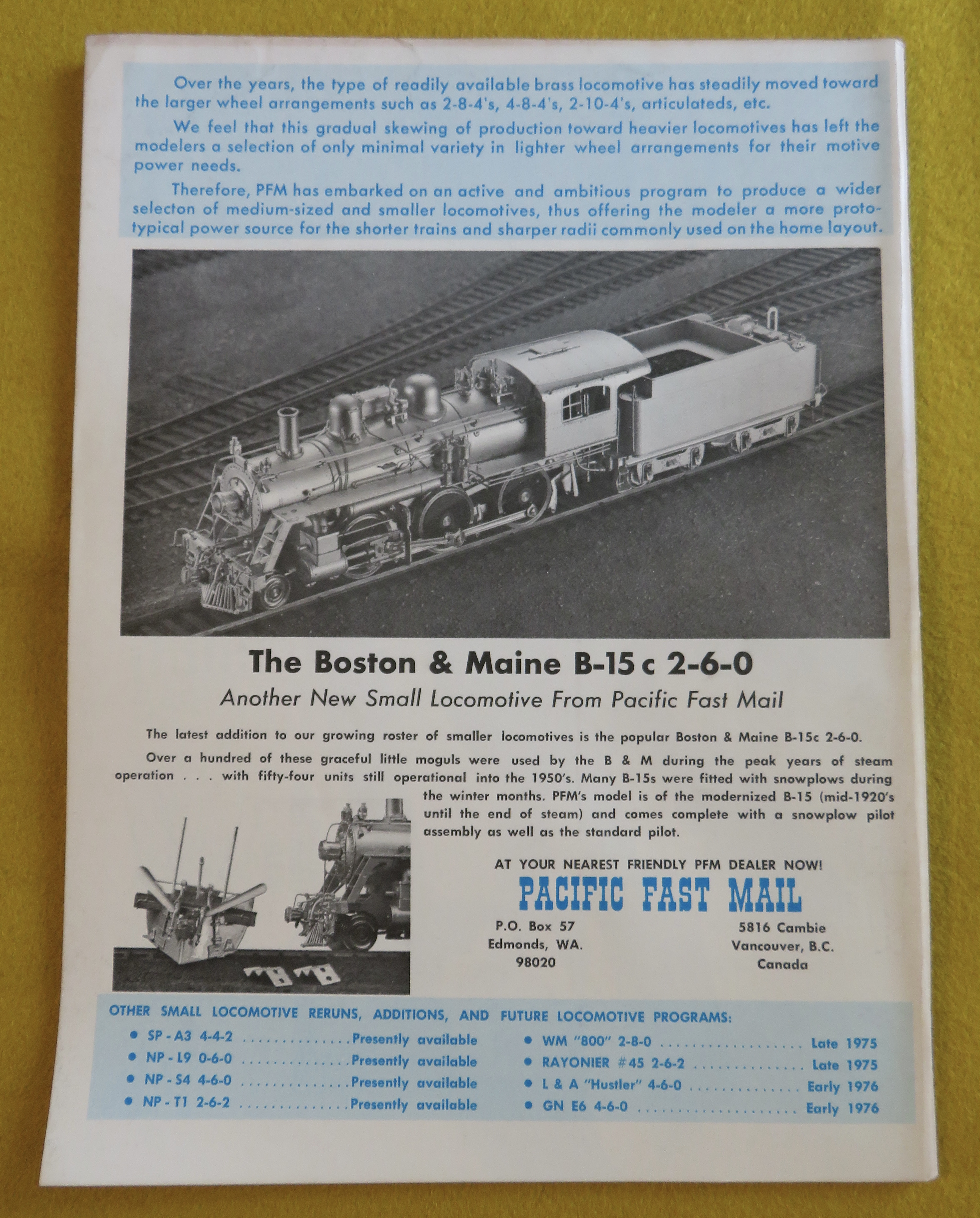 Model Railroader Magazine November 1975
