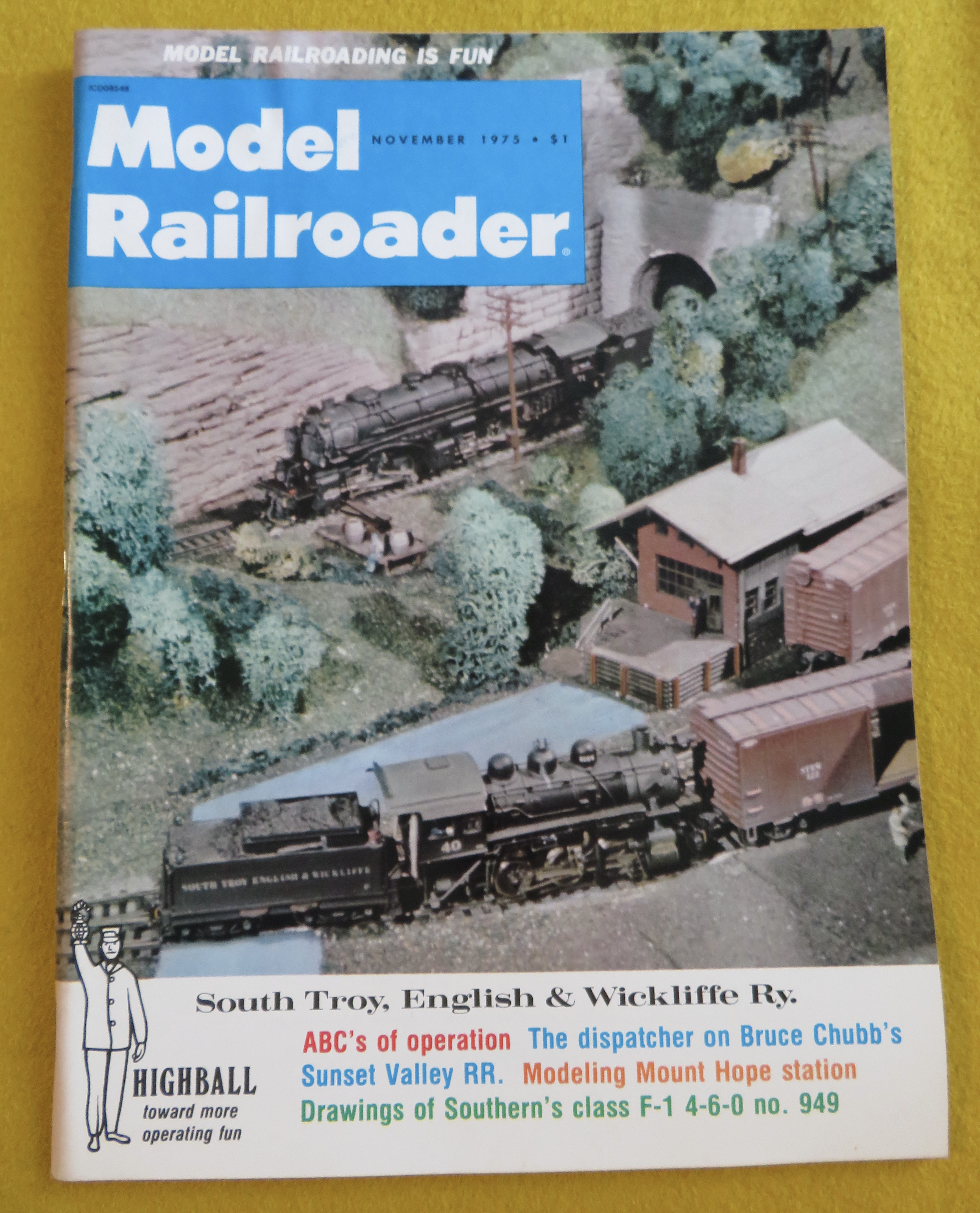 Model Railroader Magazine November 1975