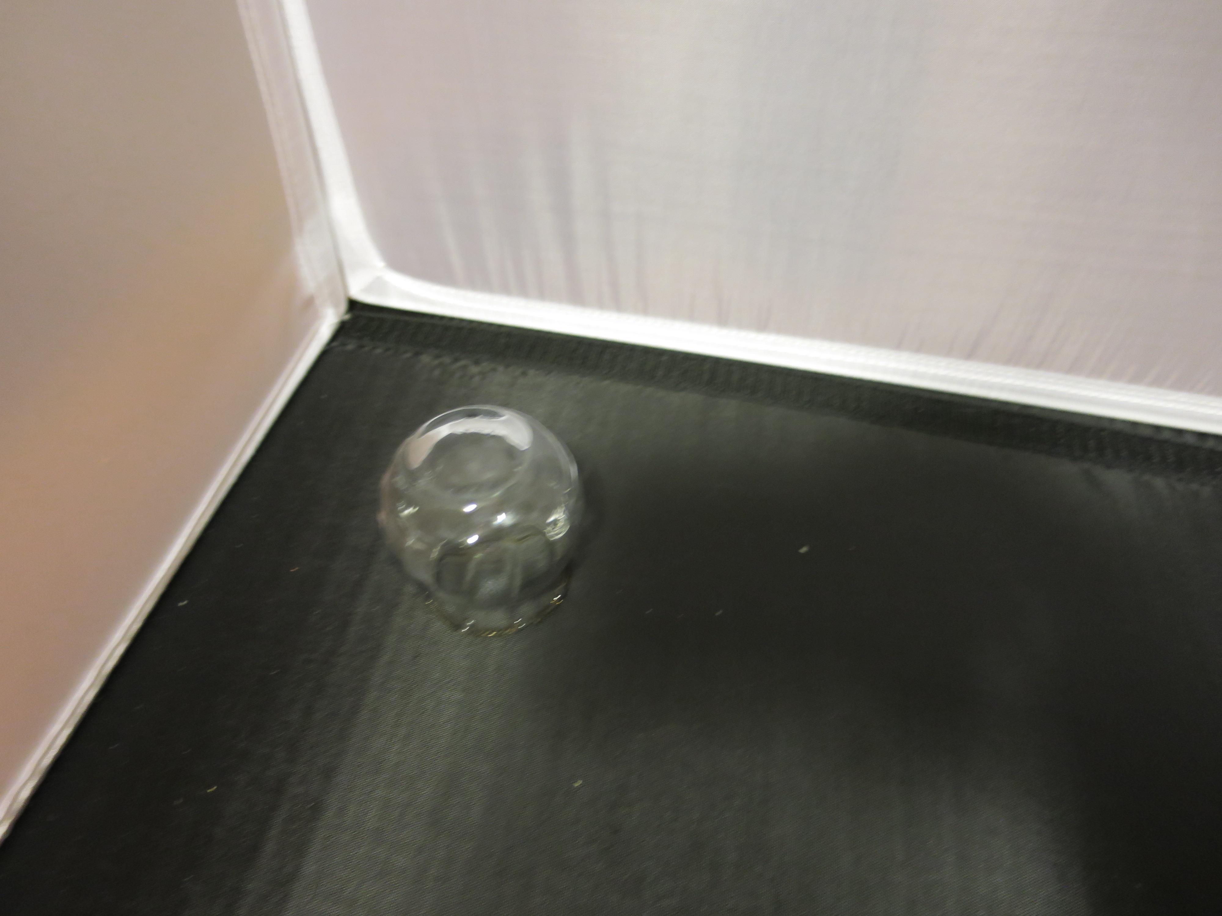 Blown Glass Salt Cellar Salesman Sample Bud Vase Snifte