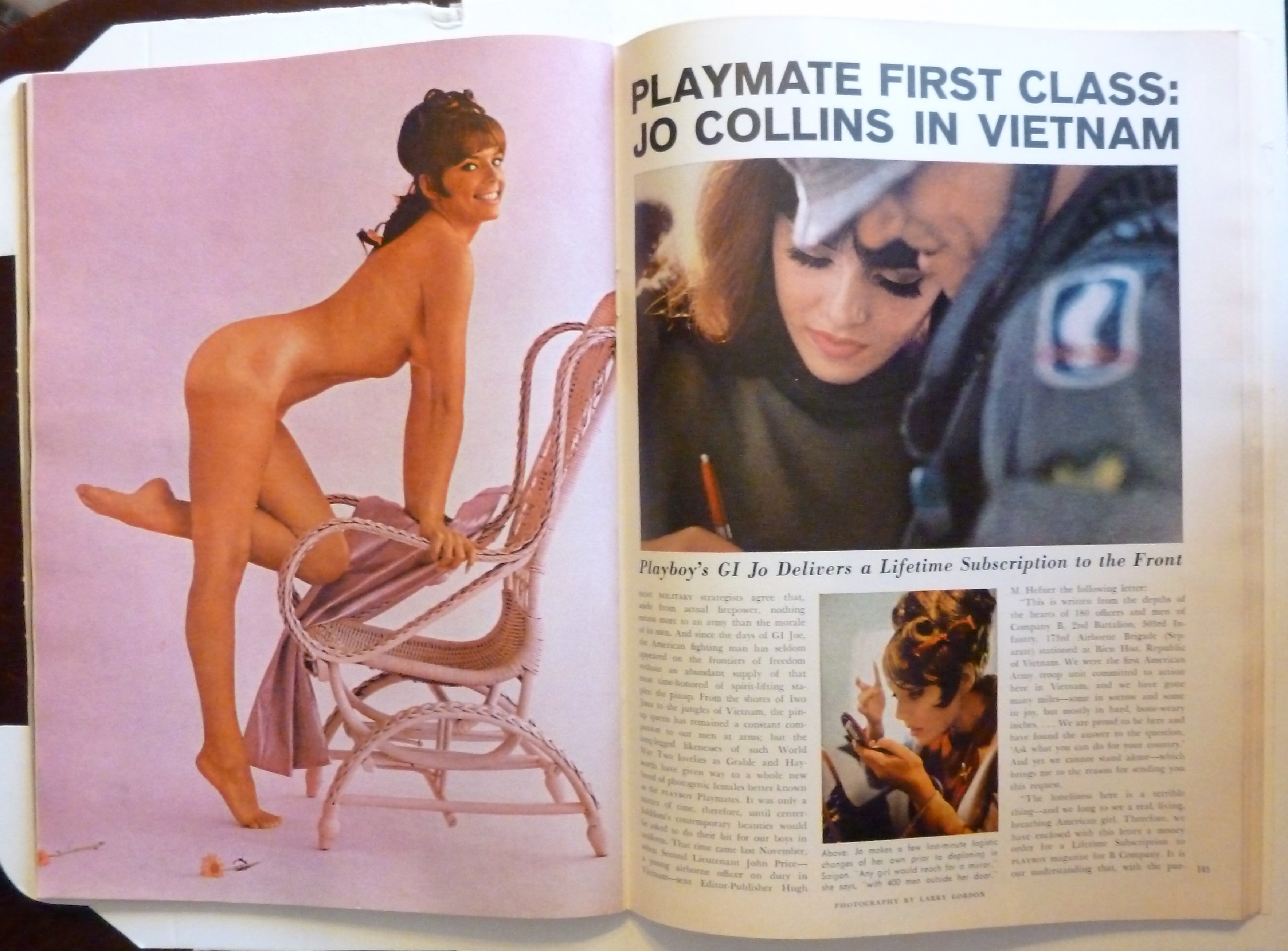 Playboy Magazine-May 1966-Dolly Read