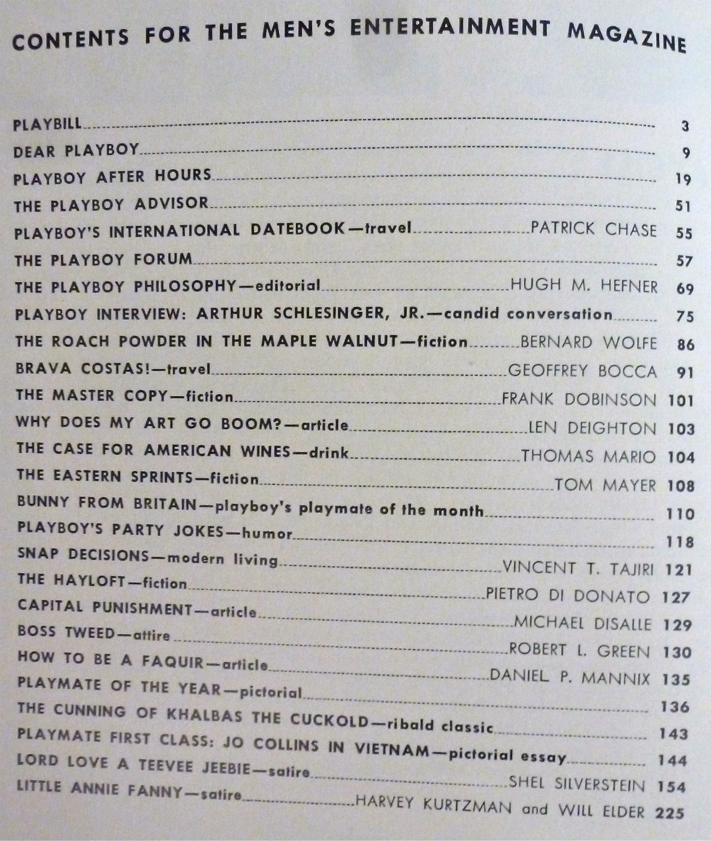 Playboy Magazine-May 1966-Dolly Read
