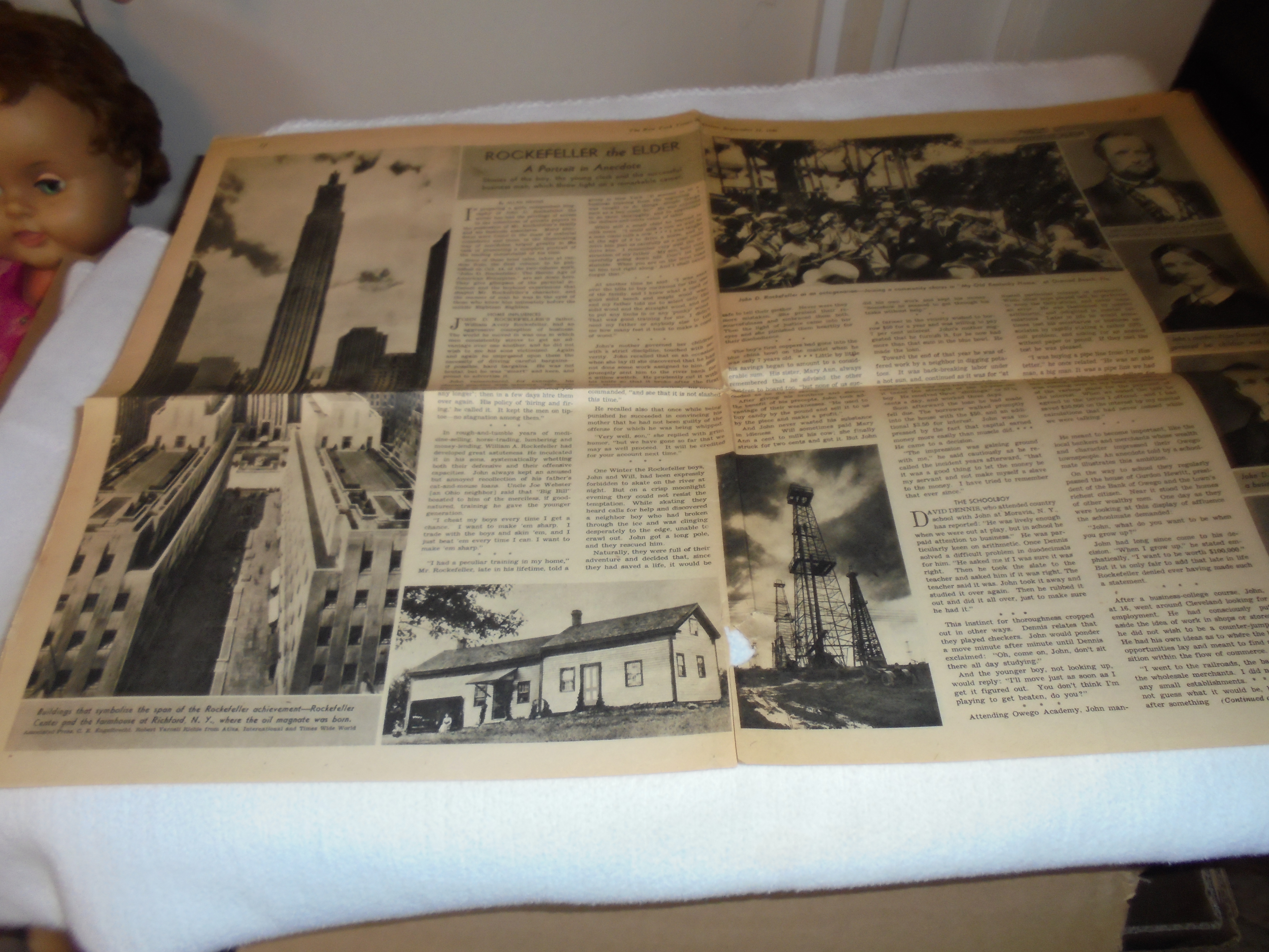Rockefeller Center Weekly Dec. 25 1936