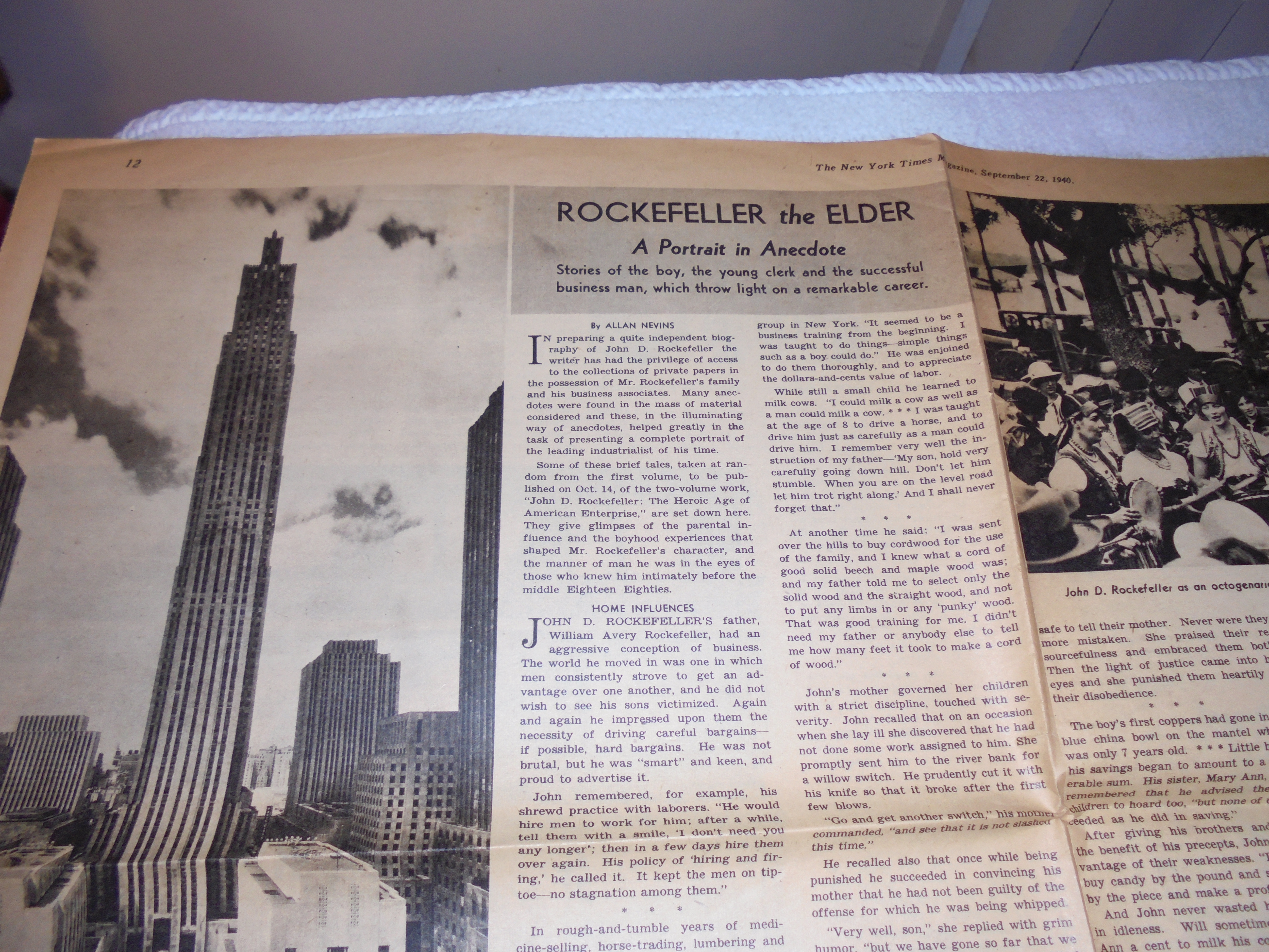 Rockefeller Center Weekly Dec. 25 1936