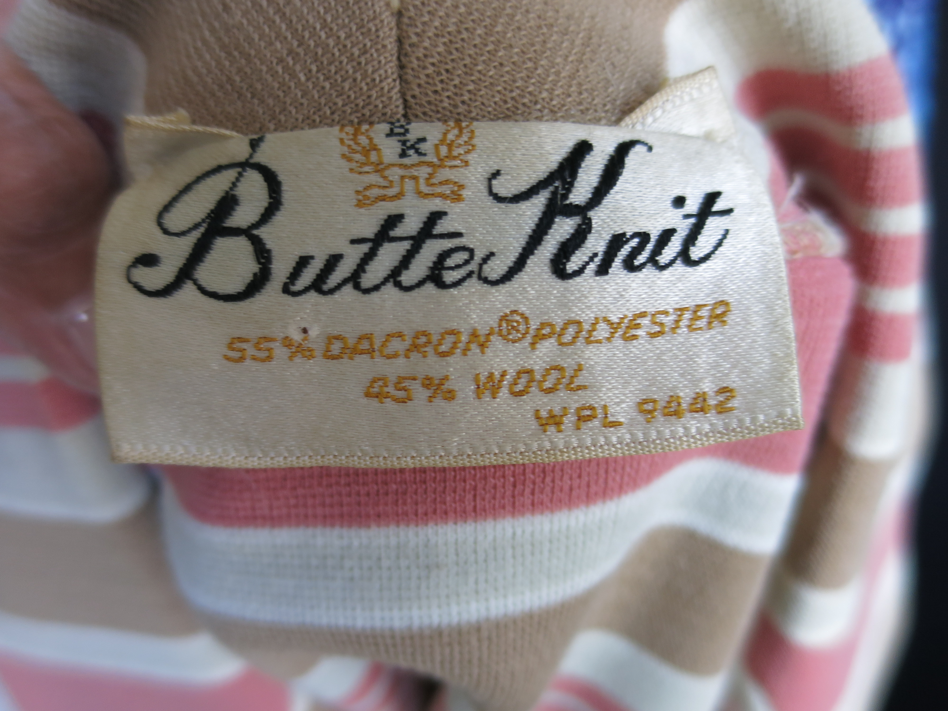 Butte Knit Blazer Dacron Polyester Wool Size M to L