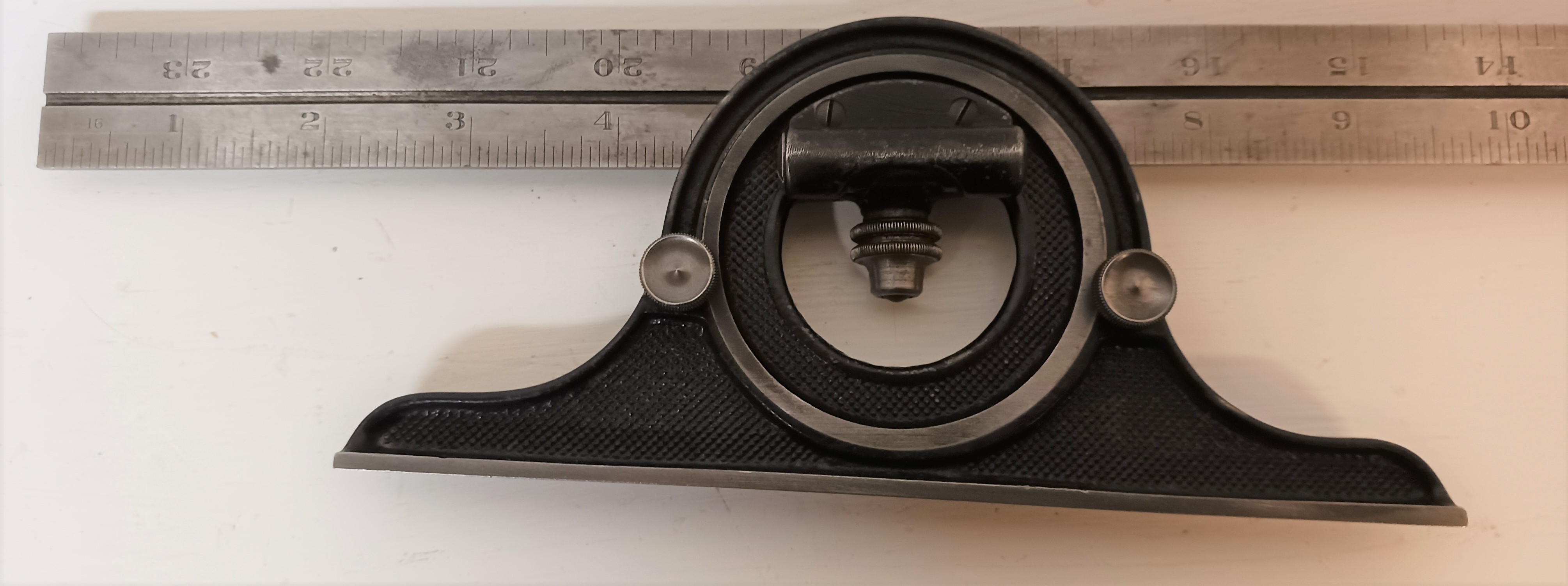 Brown & Sharpe 24 Inch Rule Combination Square Set