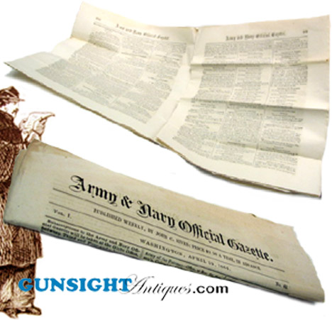 Sept. 27, 1864 original issue - ARMY & NAVY OFFICIAL GAZETTE