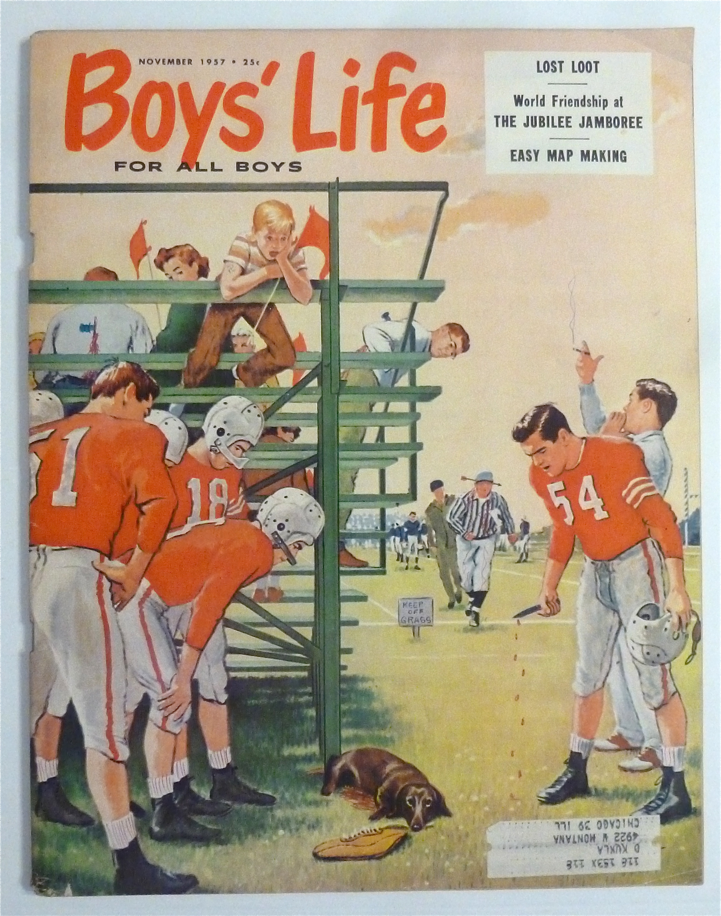 Boys Life Magazine November 1957 Jubilee Jamboree