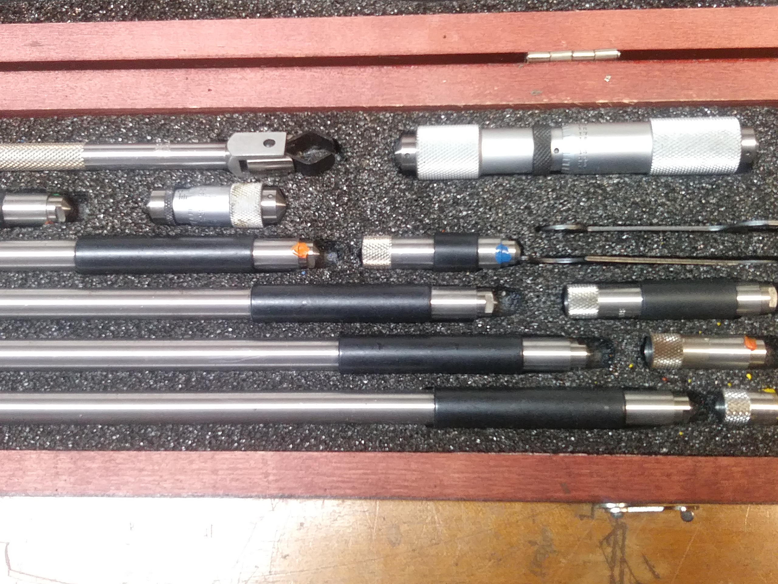 Starrett Inside Tubular Micrometer No. 823FZ 1.5 to 32.0 inch