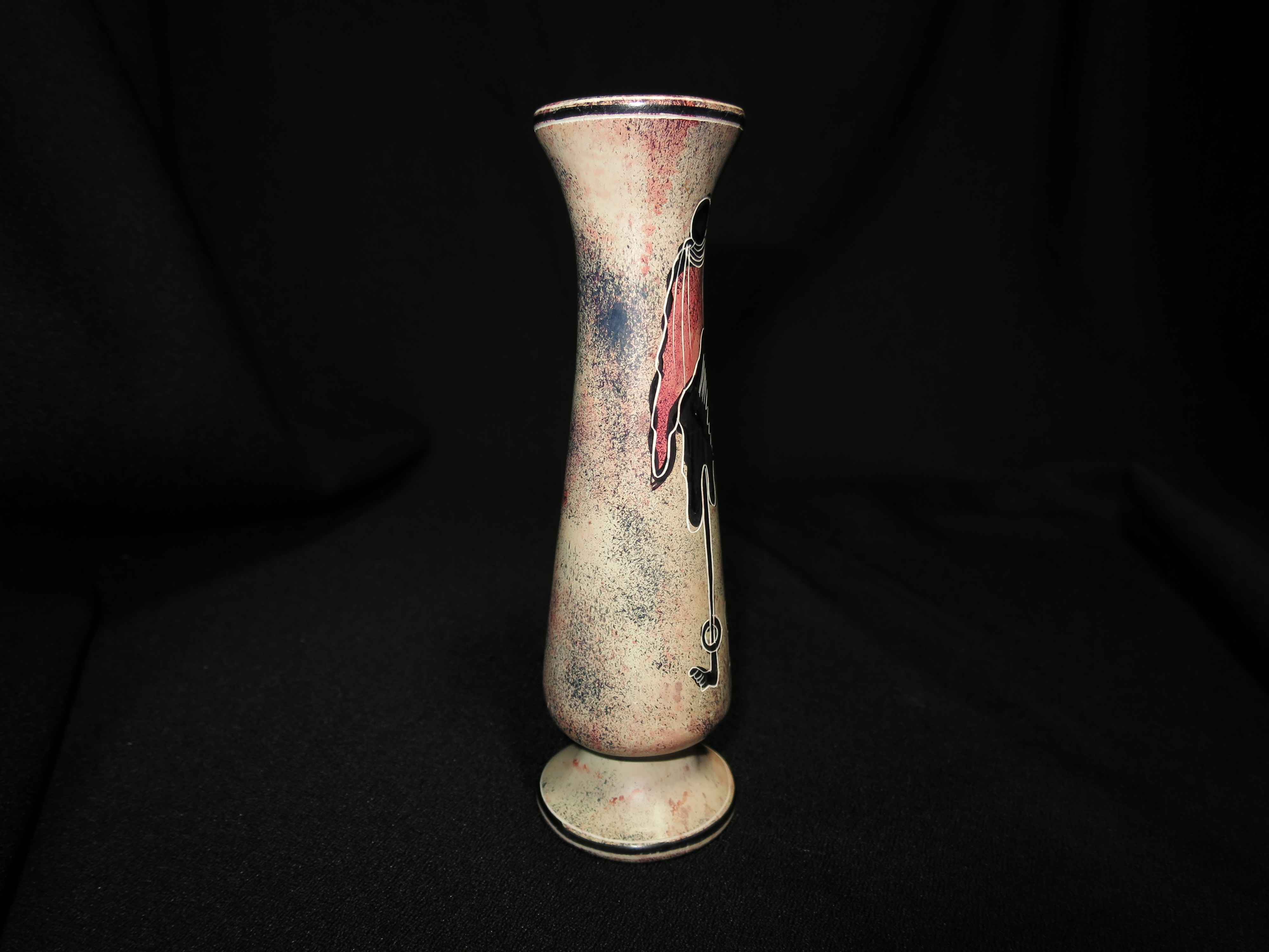 African Soapstone Vase Hand Crafted Made in Kenya