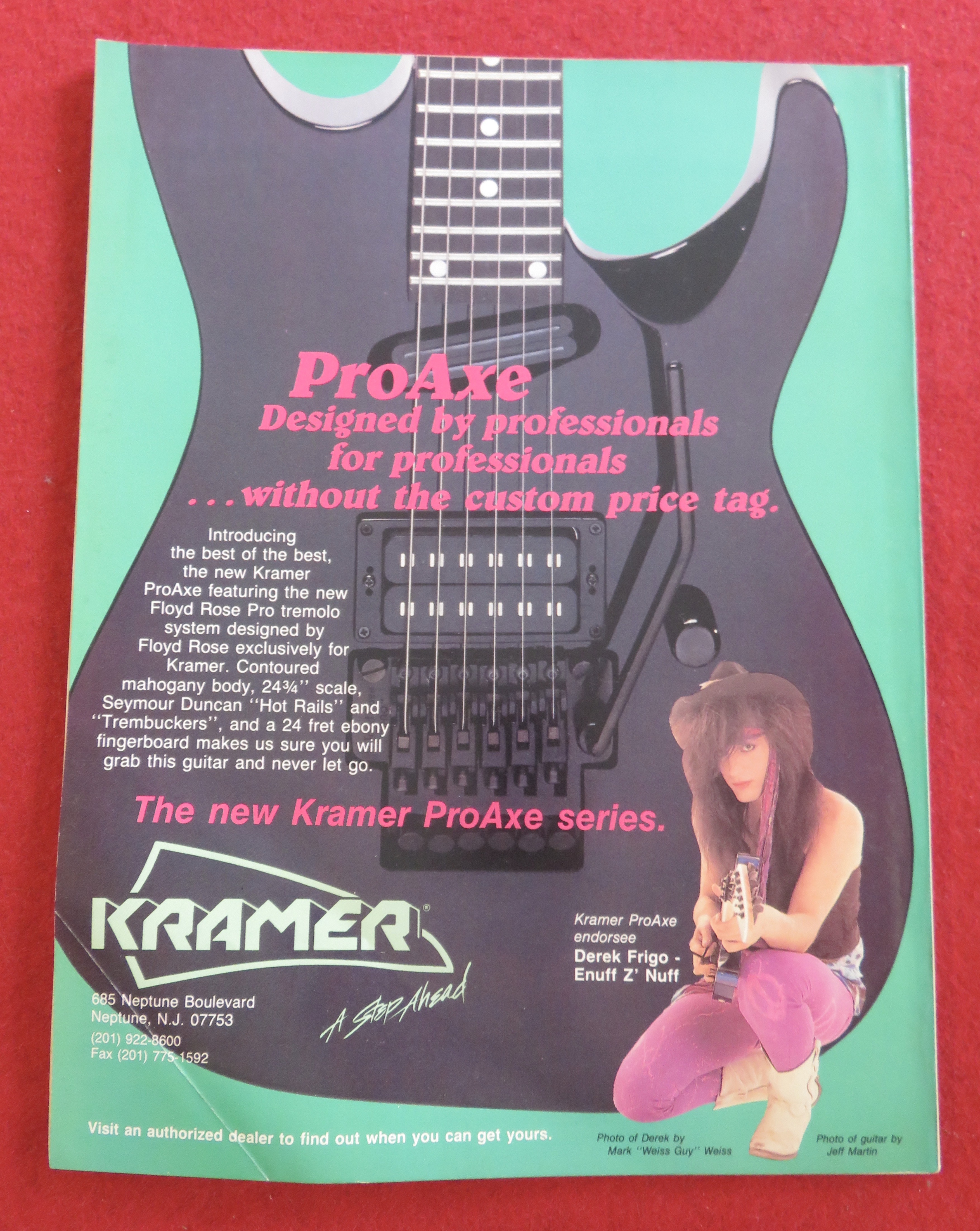 Guitar Player Magazine August 1990 Plug In